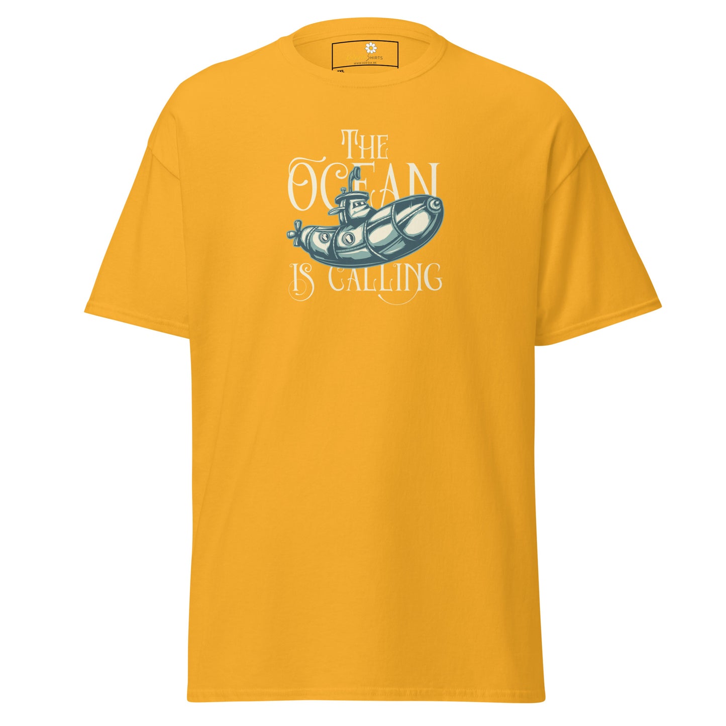 Unisex classic t-shirt - ADVENTURE THE OCEAN IS CALLING - BIG
