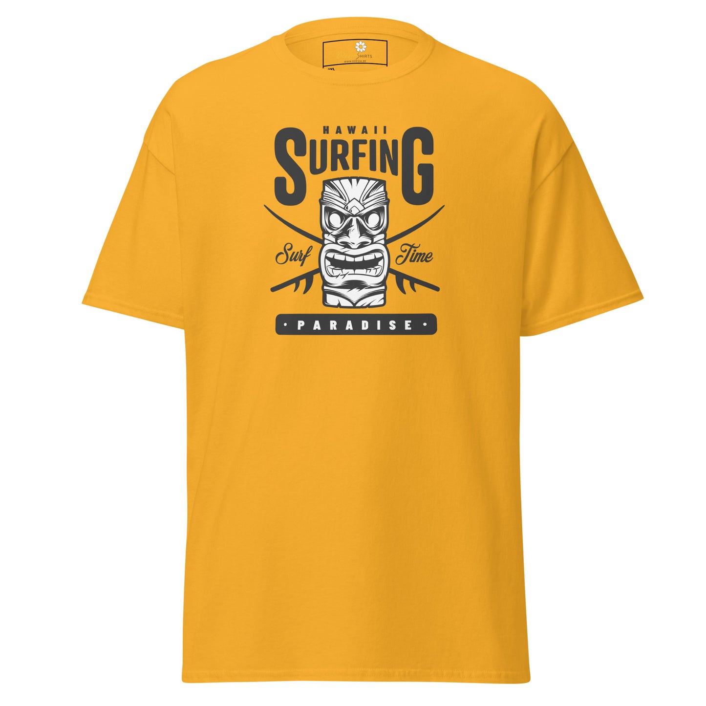 Unisex classic t-shirt - SUMMER HAWAI SURFING PARADISE - BIG