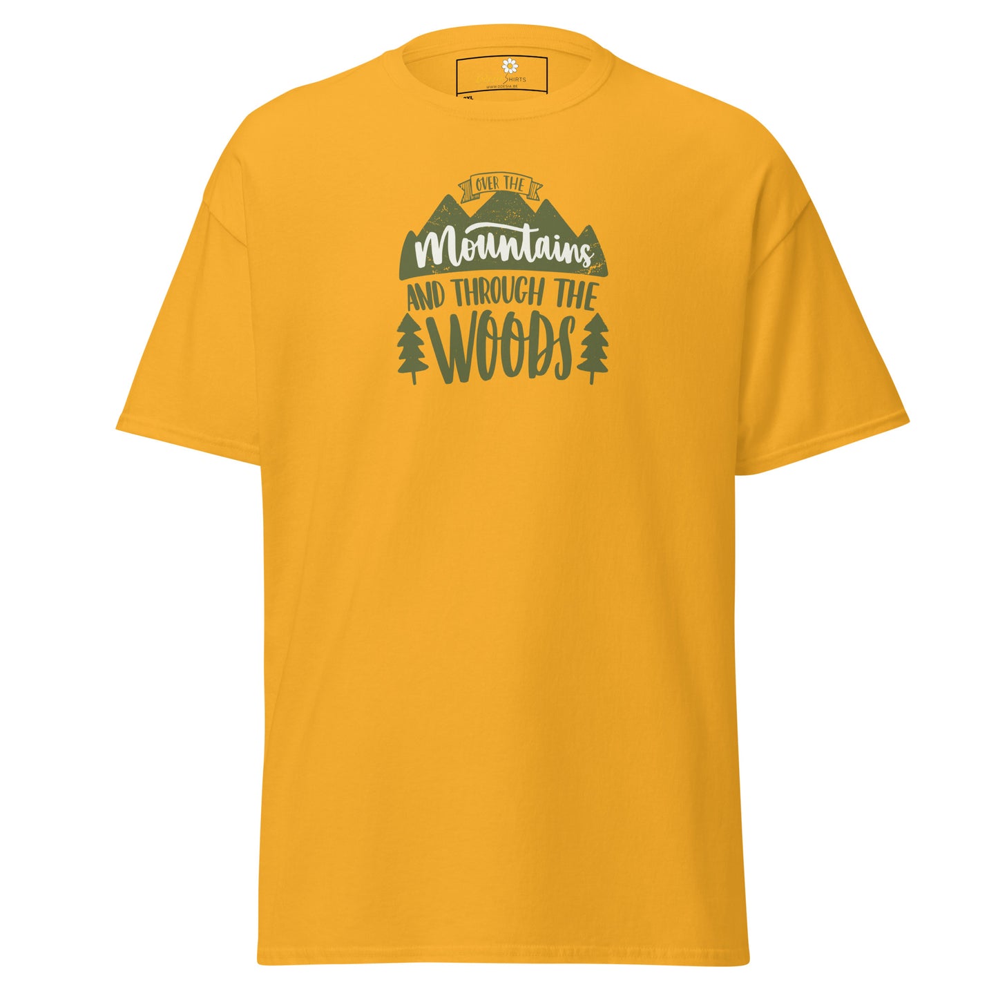 Unisex classic t-shirt - ADVENTURE THROUGH THE WOODS - BIG