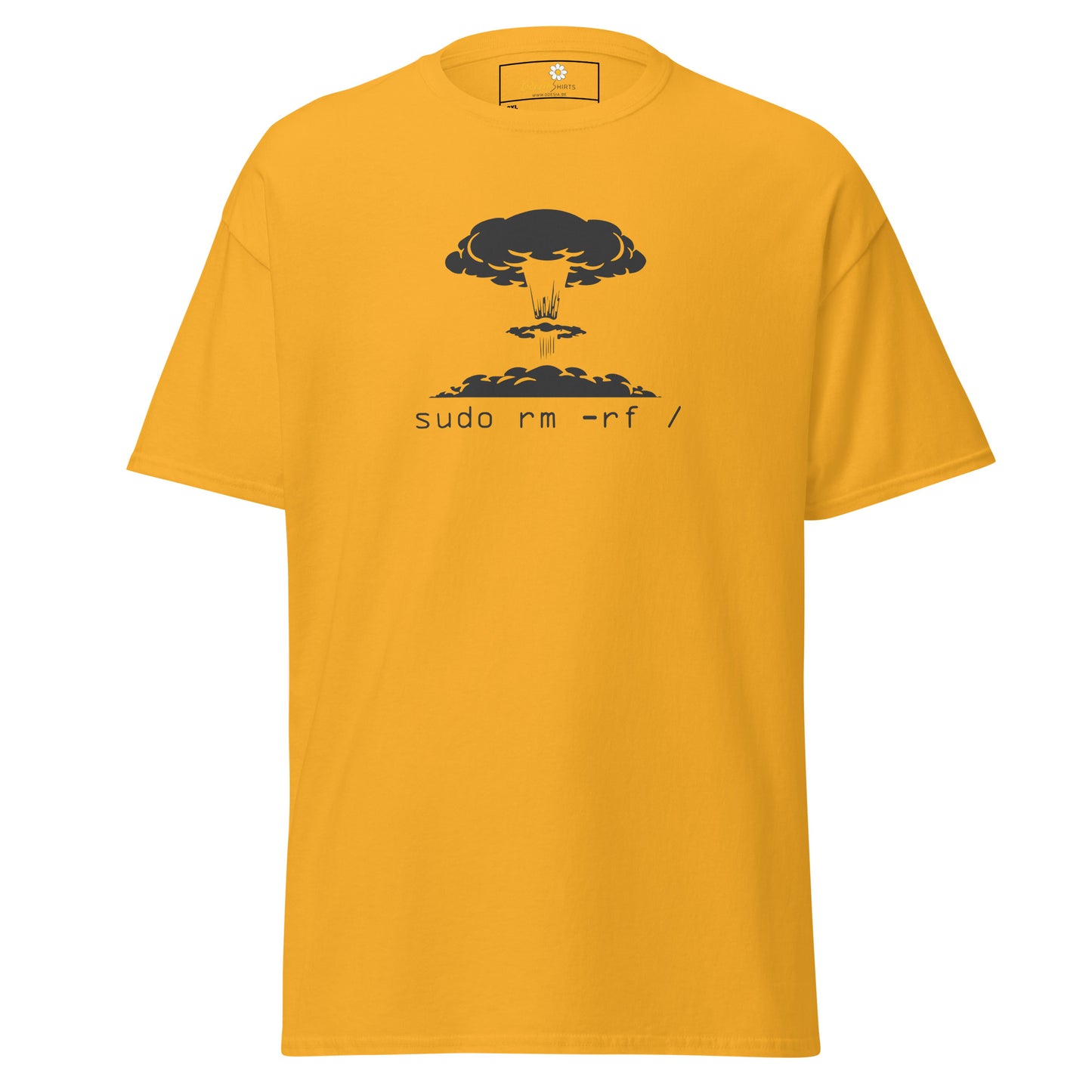 T-shirt classique unisexe - IT LINUX SUDO - GRAND