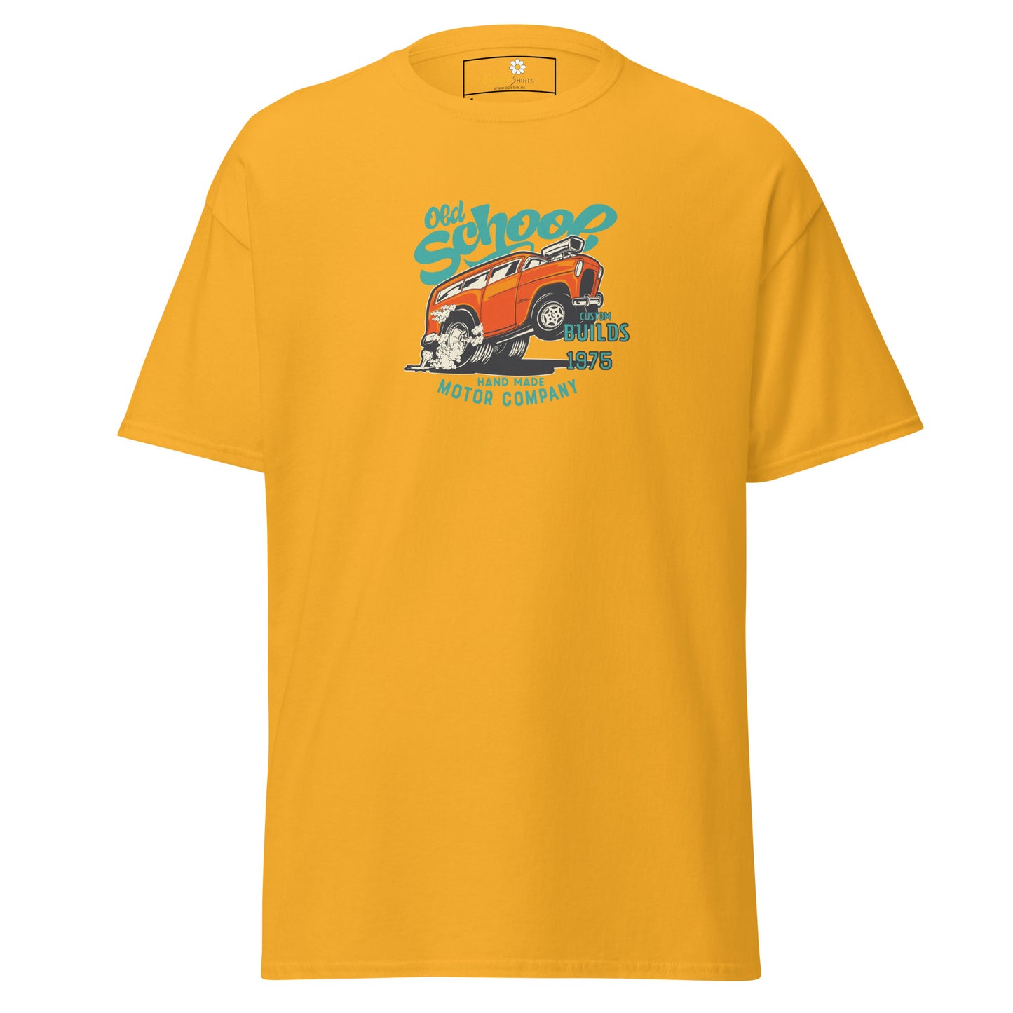 T-shirt classique unisexe - VINTAGE OLD SCHOOL MOTORS - REGULAR