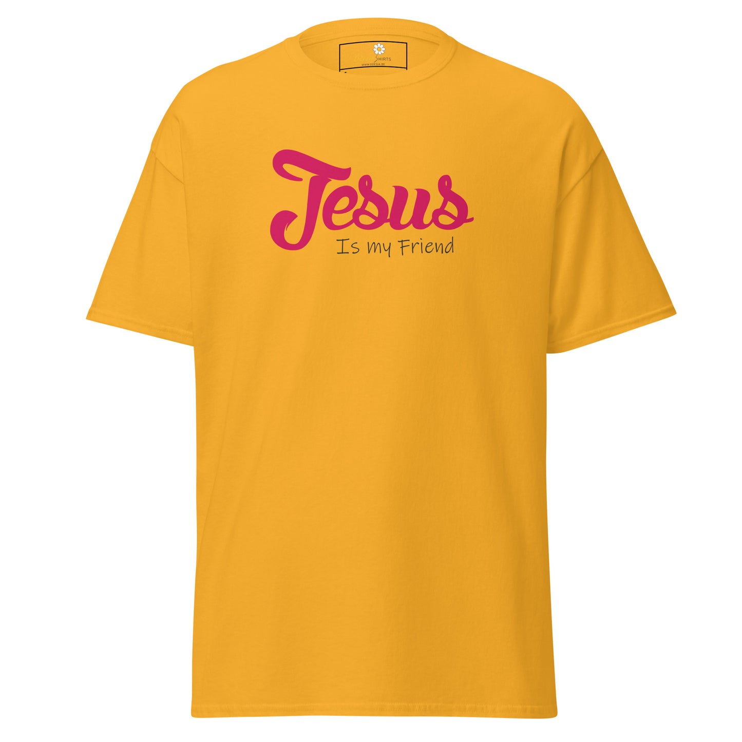 Unisex classic tee - SPIRITUALITY JESUS IS MY FRIEND - REGULAR