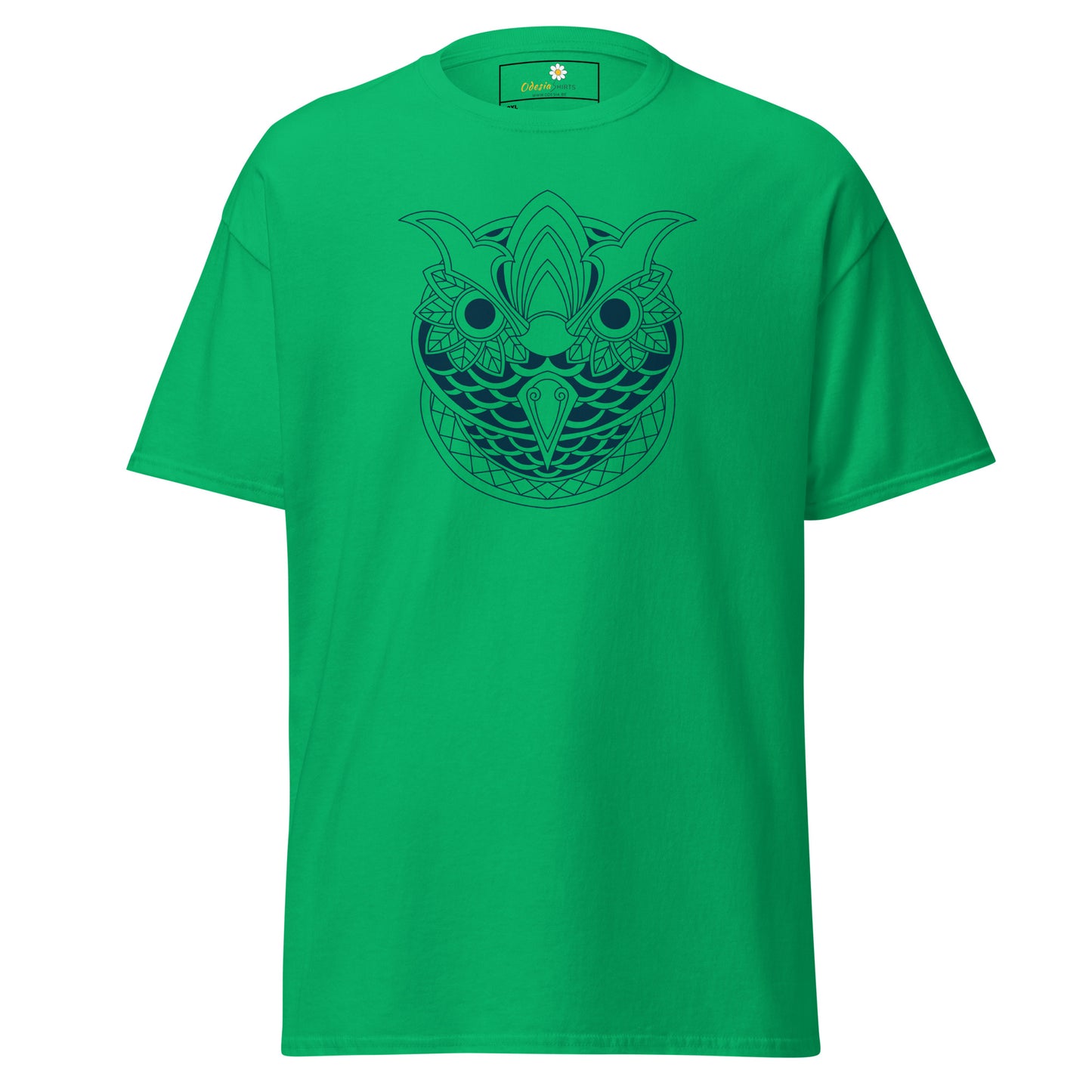 T-shirt classique pour homme - WILDLIFE OWL ABSTRACT - BIG