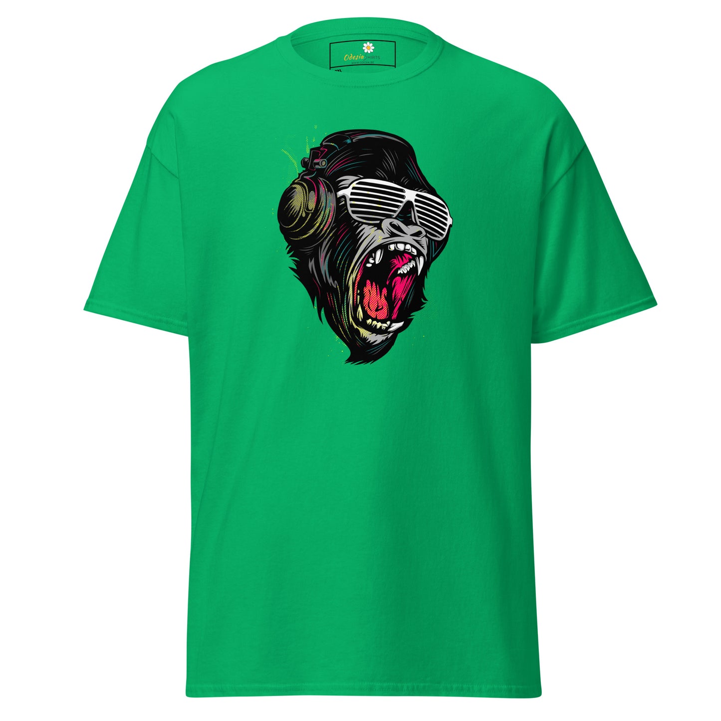 T-shirt classique pour homme - WILDLIFE GORILLA SCREAM - BIG