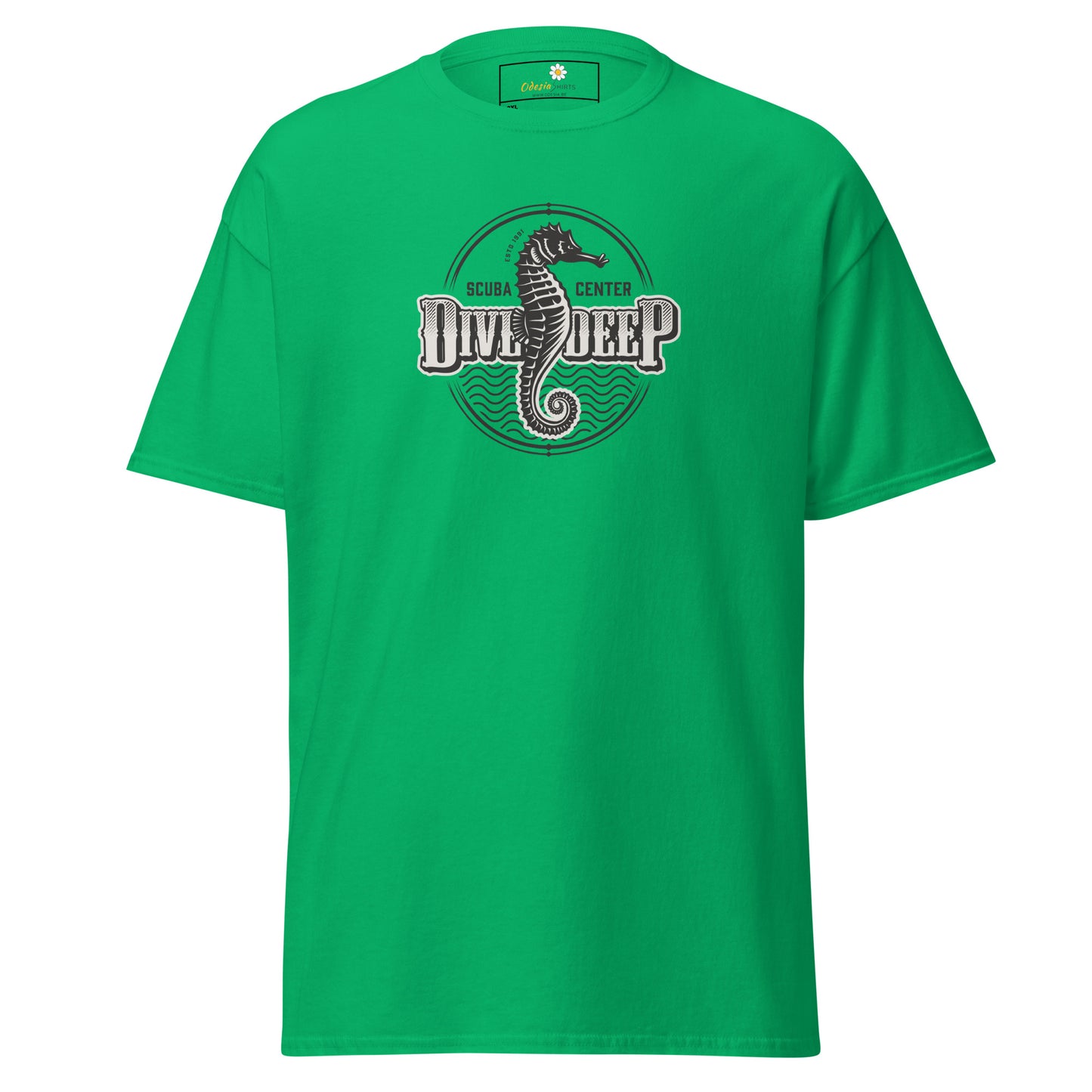 Unisex classic t-shirt - SPORT DIVE DEEP - BIG