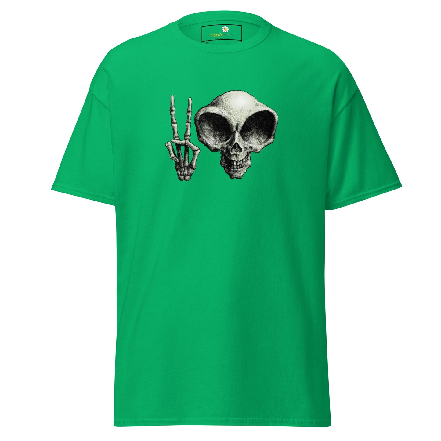 Unisex classic t-shirt - ALIEN PEACE - BIG