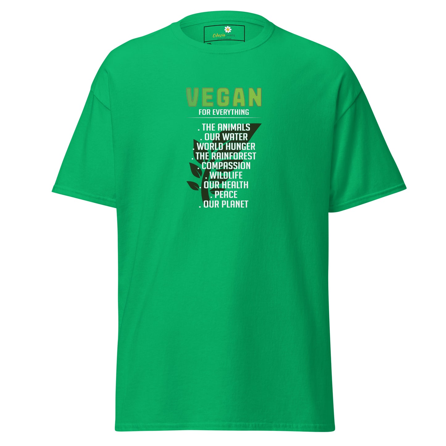 Unisex classic t-shirt - ECOVEGAN REASONS - BIG