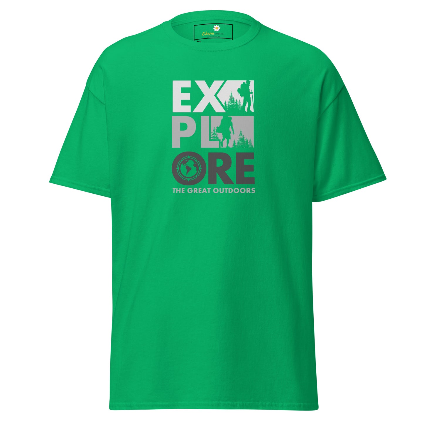 Unisex classic t-shirt - ADVENTURE EXPLORE OUTDOORS - BIG