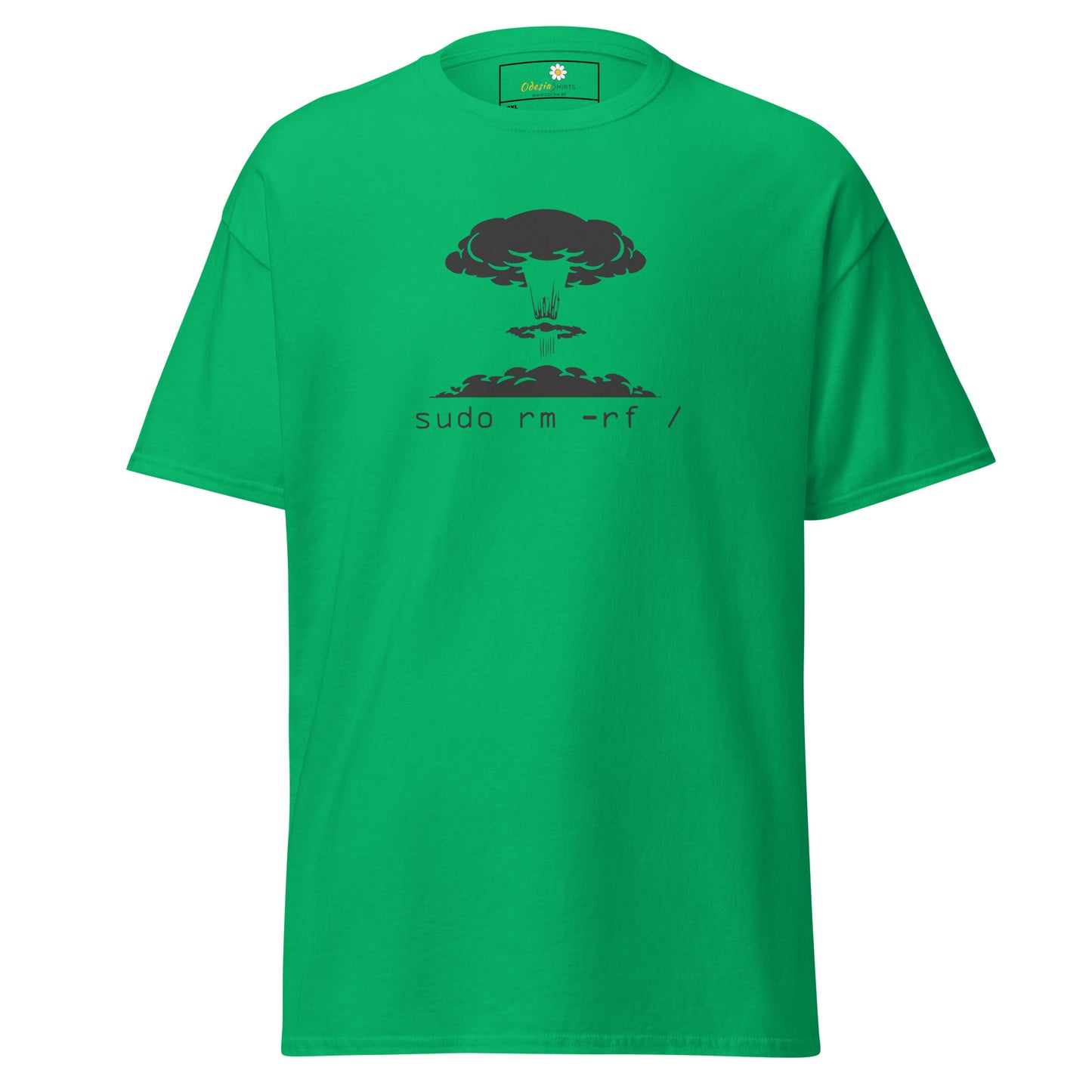 T-shirt classique unisexe - IT LINUX SUDO - GRAND