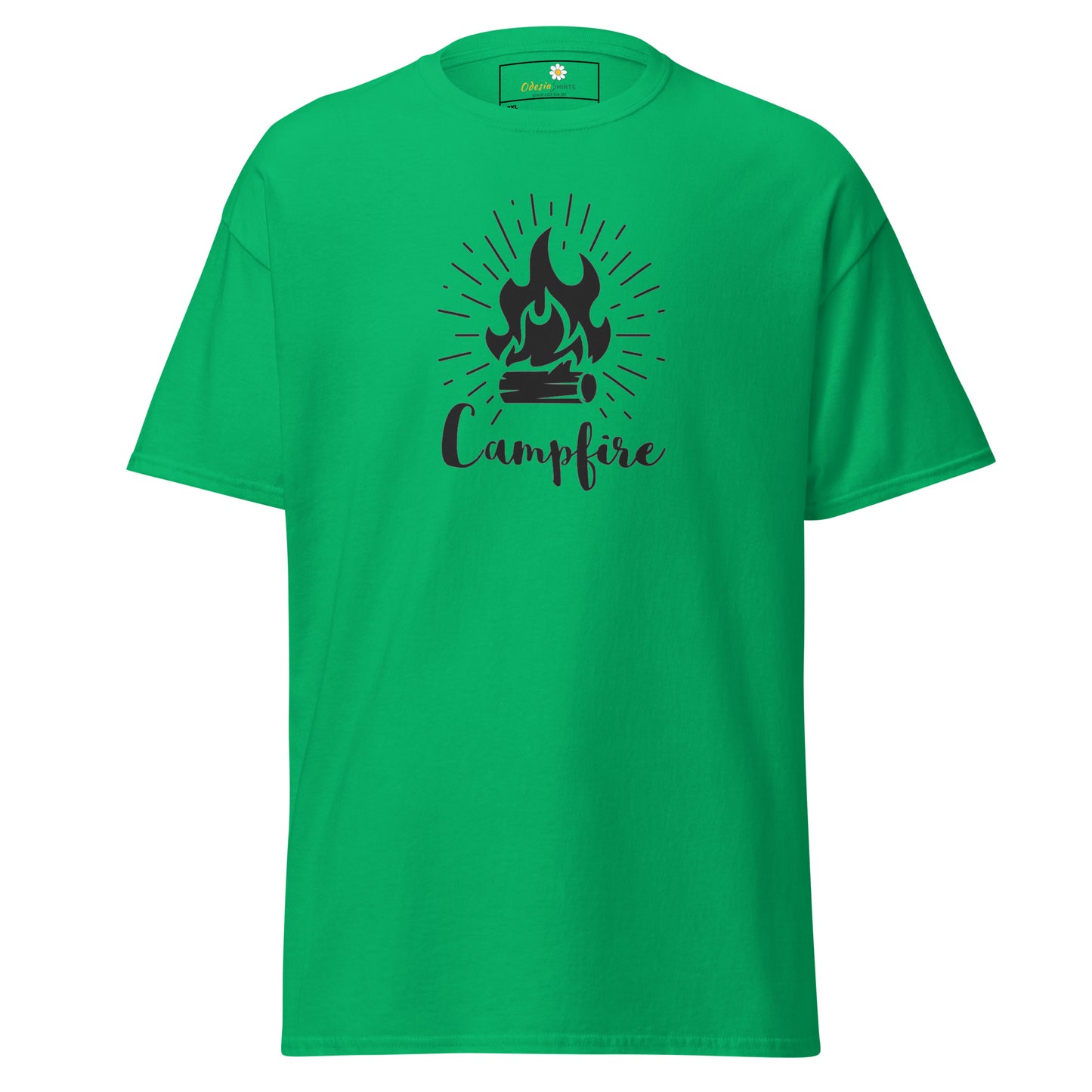 Unisex classic t-shirt - ADVENTURE CAMPFIRE - BIG