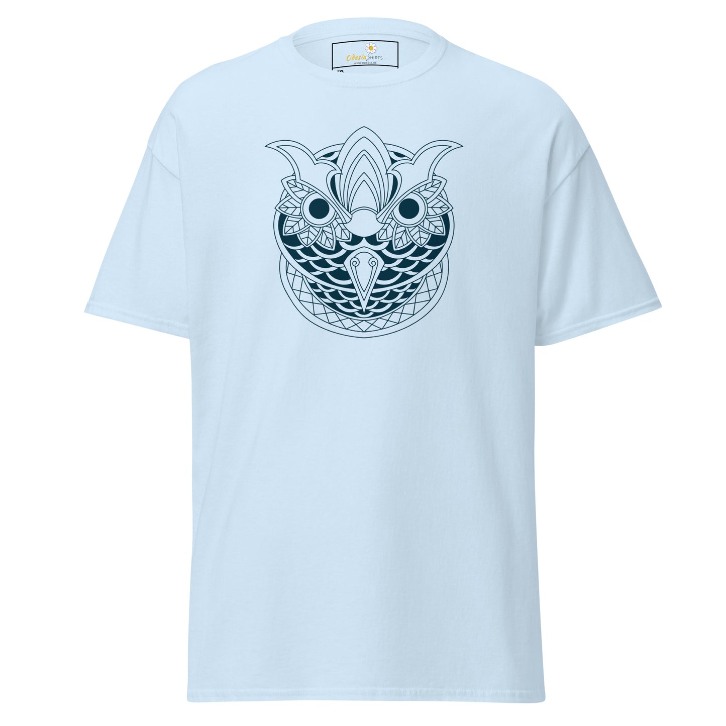 T-shirt classique pour homme - WILDLIFE OWL ABSTRACT - BIG
