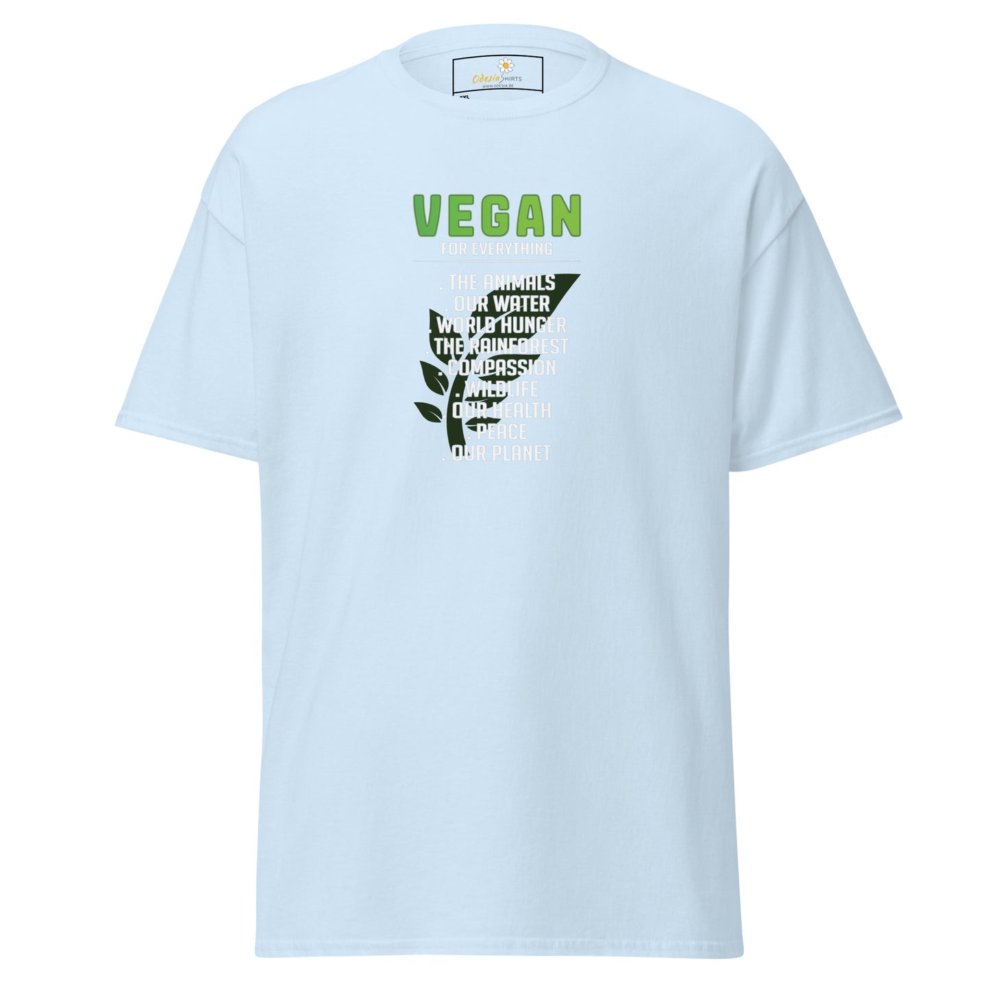 Unisex classic t-shirt - ECOVEGAN REASONS - BIG