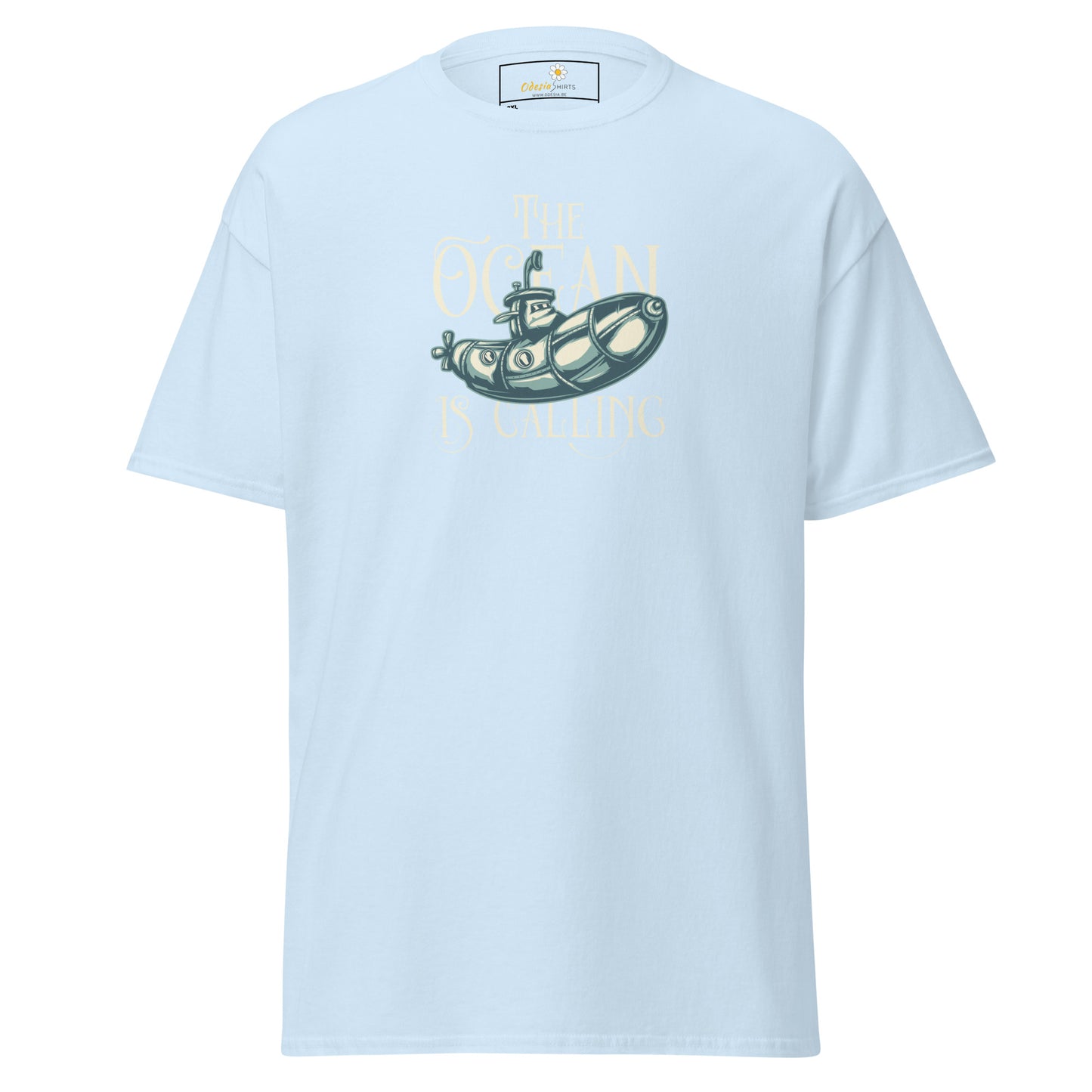 Unisex classic t-shirt - ADVENTURE THE OCEAN IS CALLING - BIG