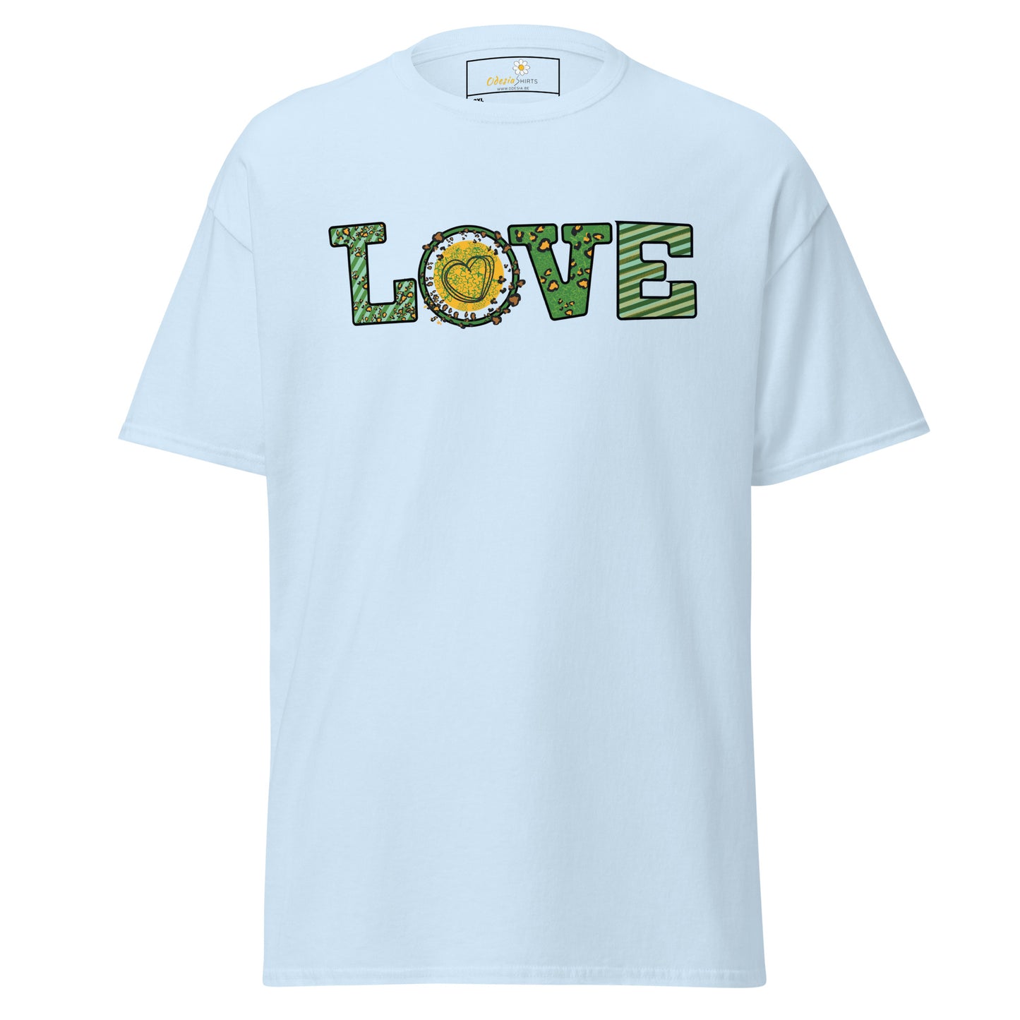 Unisex classic t-shirt - TEXT LOVE - BIG