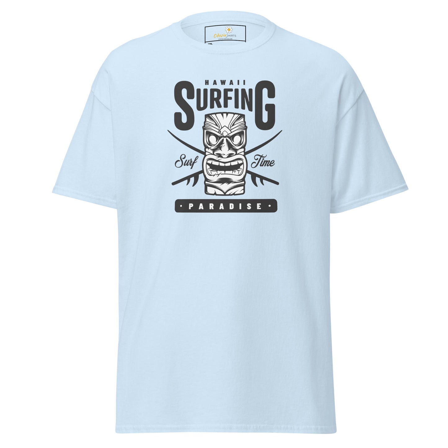 Unisex classic t-shirt - SUMMER HAWAI SURFING PARADISE - BIG