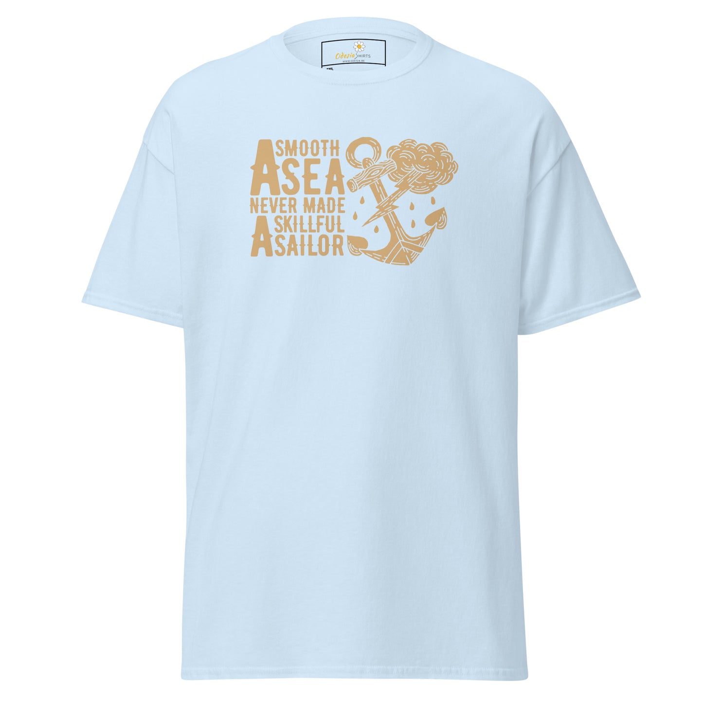 Unisex classic t-shirt - NATURE SMOOTH SEA SKILLED SAILOR - BIG
