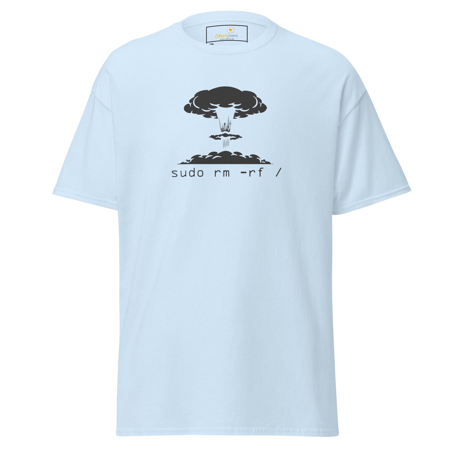 T-shirt classique unisexe - IT LINUX SUDO - GRAND
