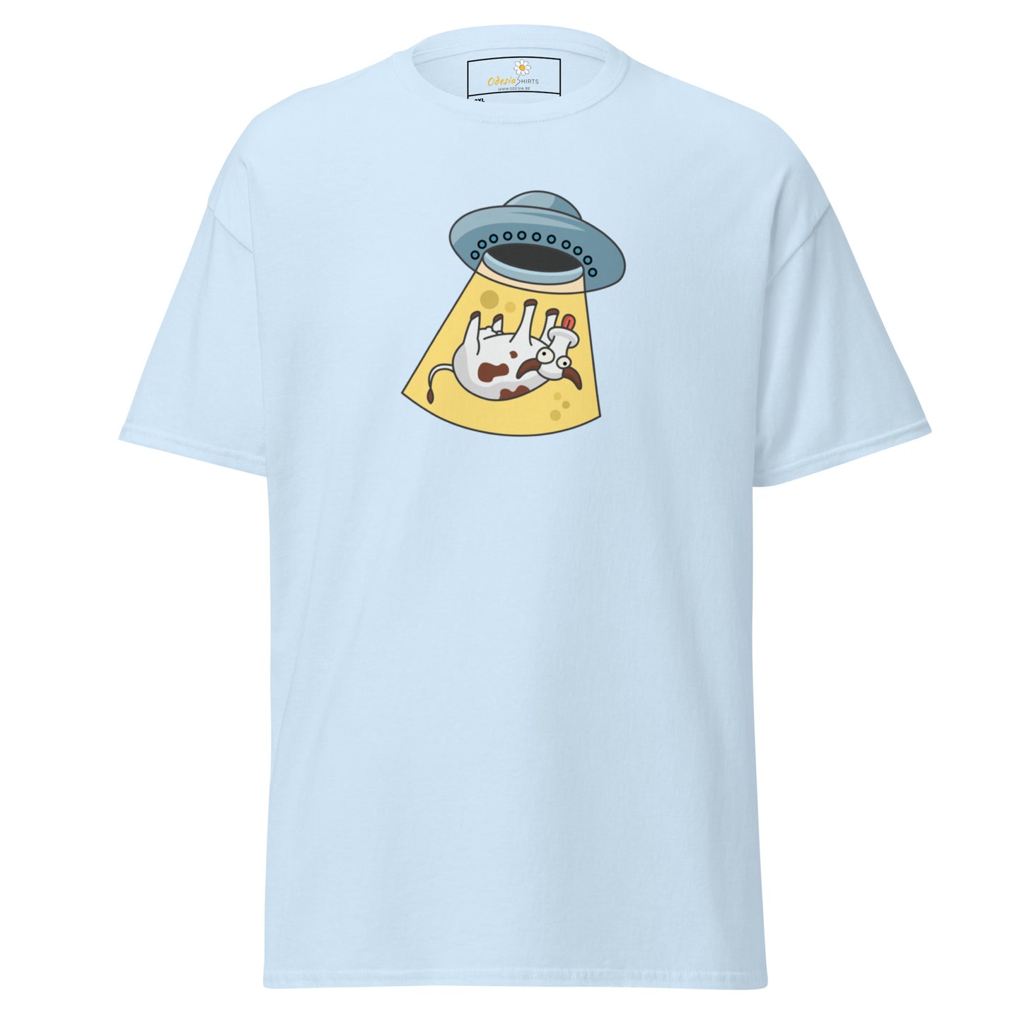 Unisex classic t-shirt - ALIEN SPACE COW - BIG
