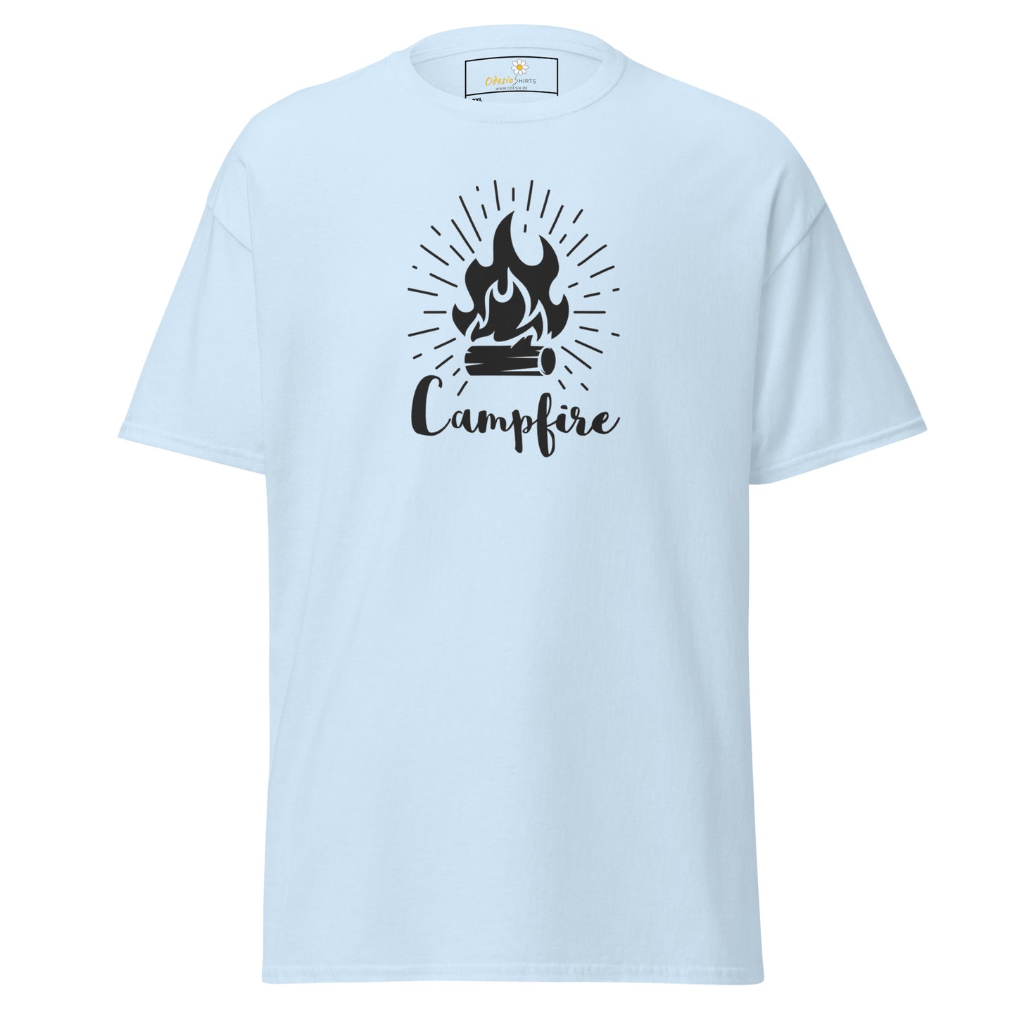 Unisex classic t-shirt - ADVENTURE CAMPFIRE - BIG