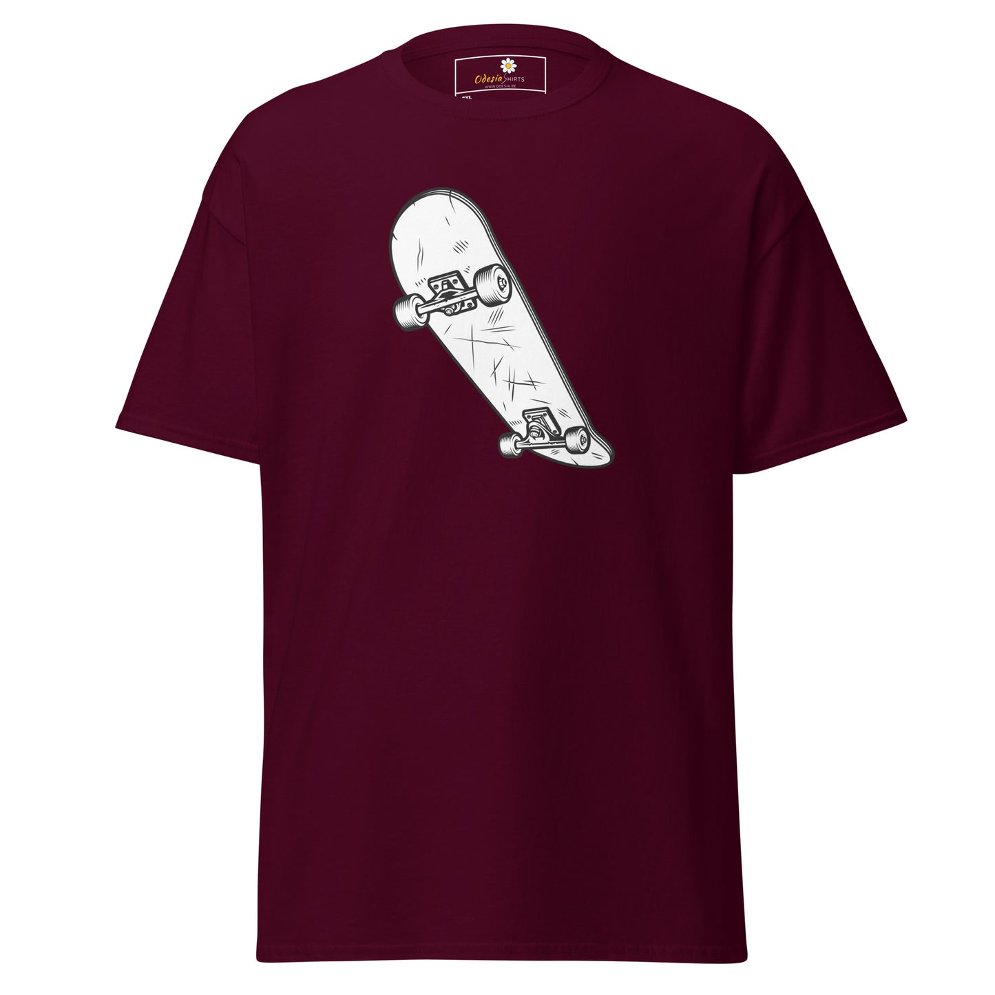 Unisex classic t-shirt - SPORT SKATEBOARD YEAH - BIG