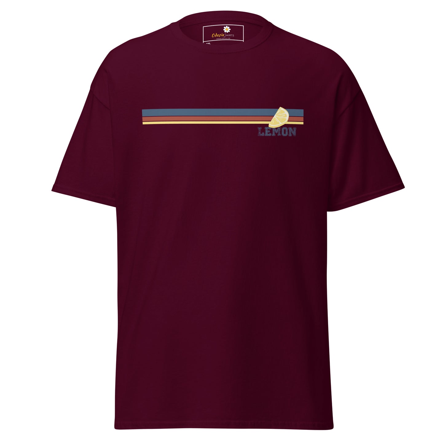 Unisex classic t-shirt - MISC LEMON LINES - BIG