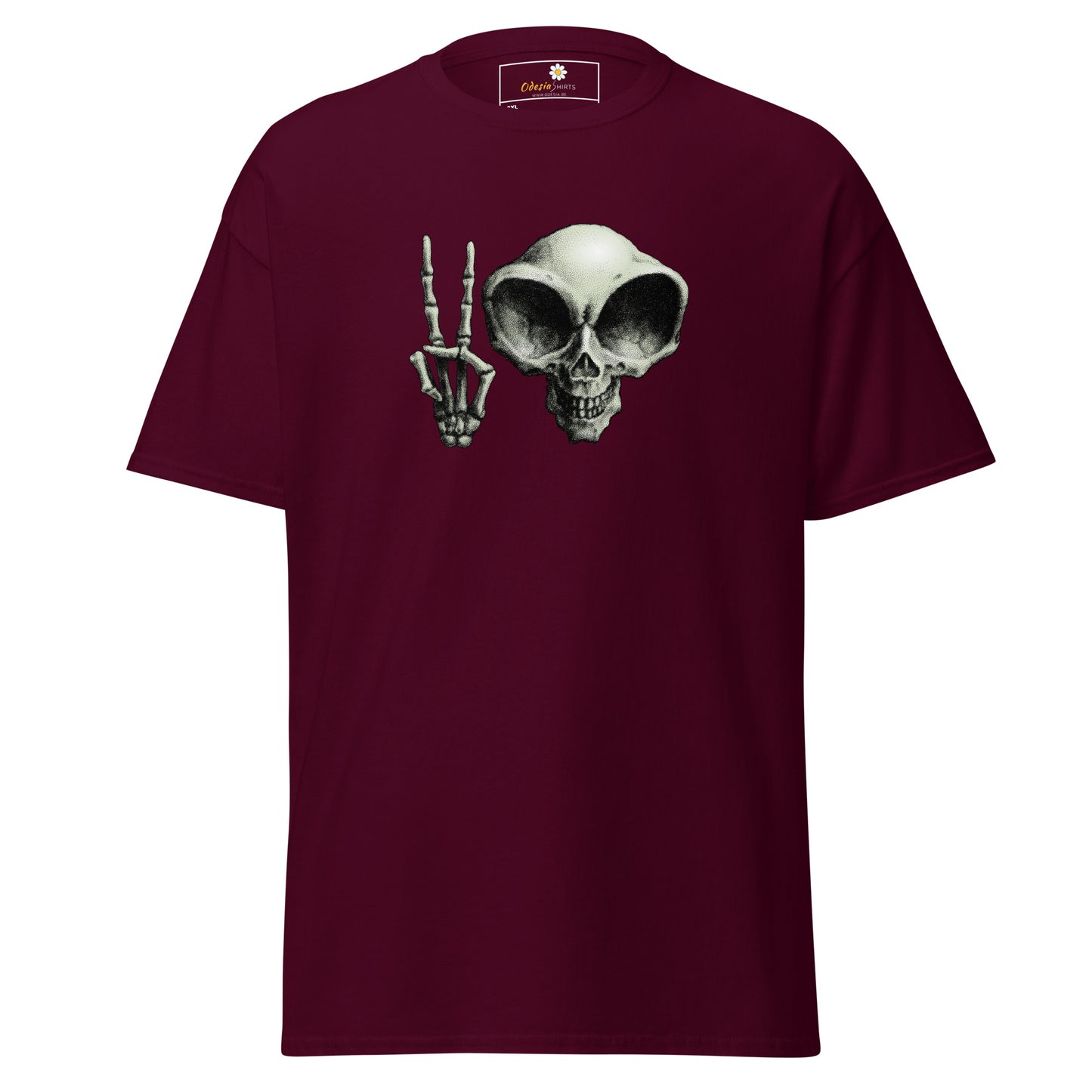 Unisex classic t-shirt - ALIEN PEACE - BIG