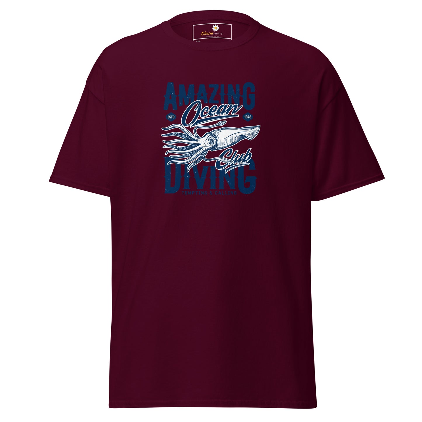 Unisex classic t-shirt - SEALIFE AMAZING DIVING - BIG