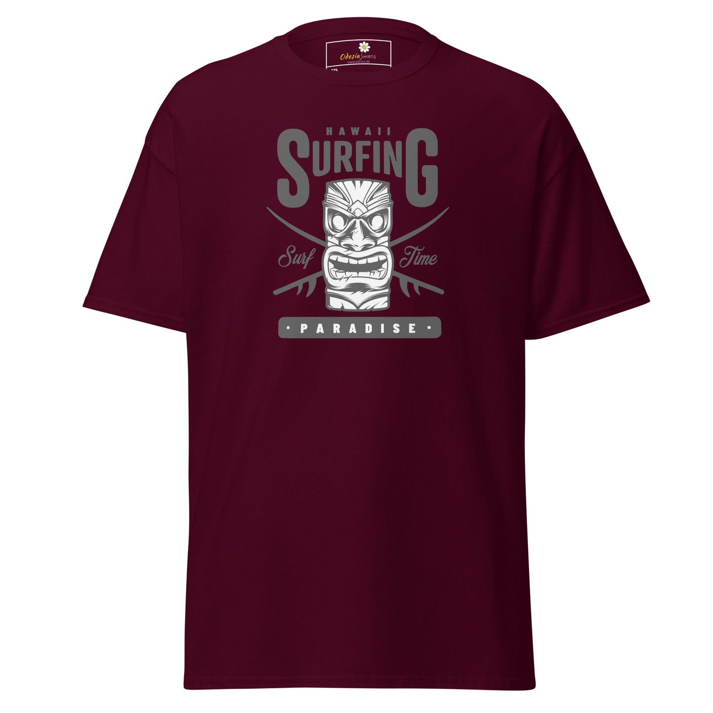 Unisex classic t-shirt - SUMMER HAWAI SURFING PARADISE - BIG