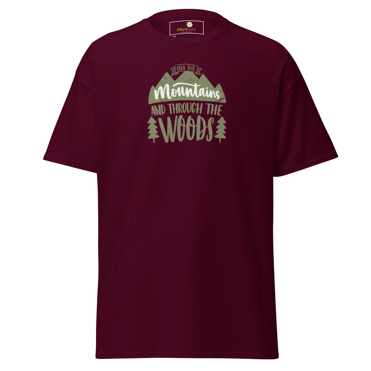 Unisex classic t-shirt - ADVENTURE THROUGH THE WOODS - BIG