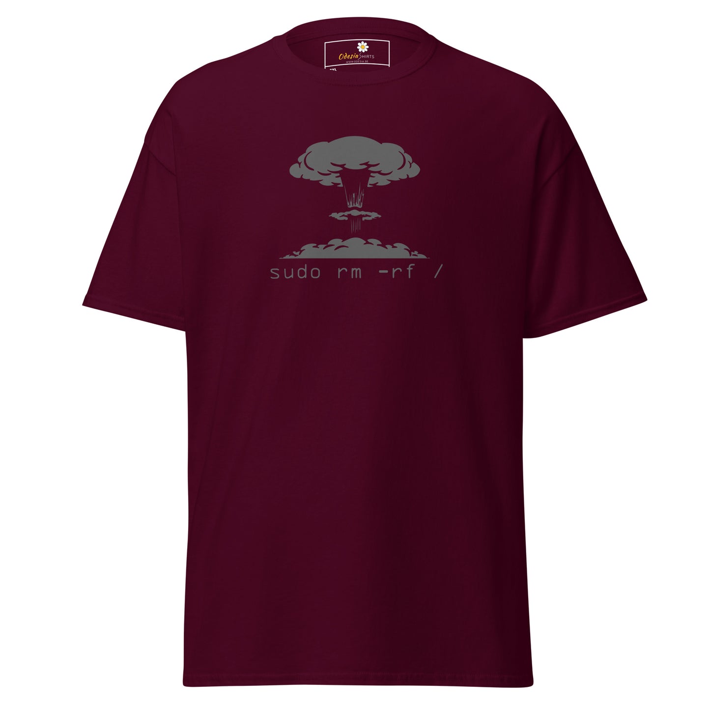 T-shirt classique unisexe - IT LINUX SUDO - GRAND