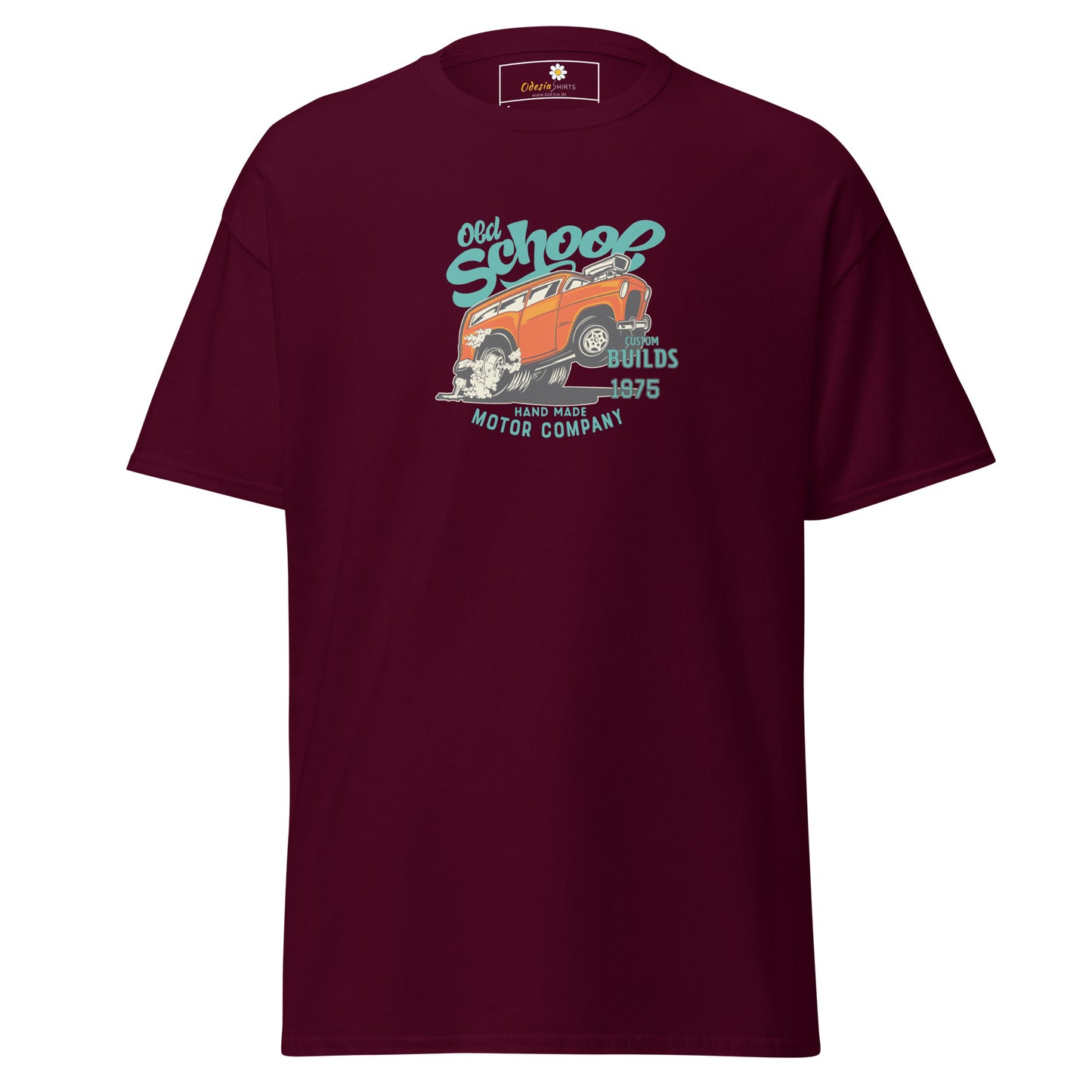 T-shirt classique unisexe - VINTAGE OLD SCHOOL MOTORS - REGULAR