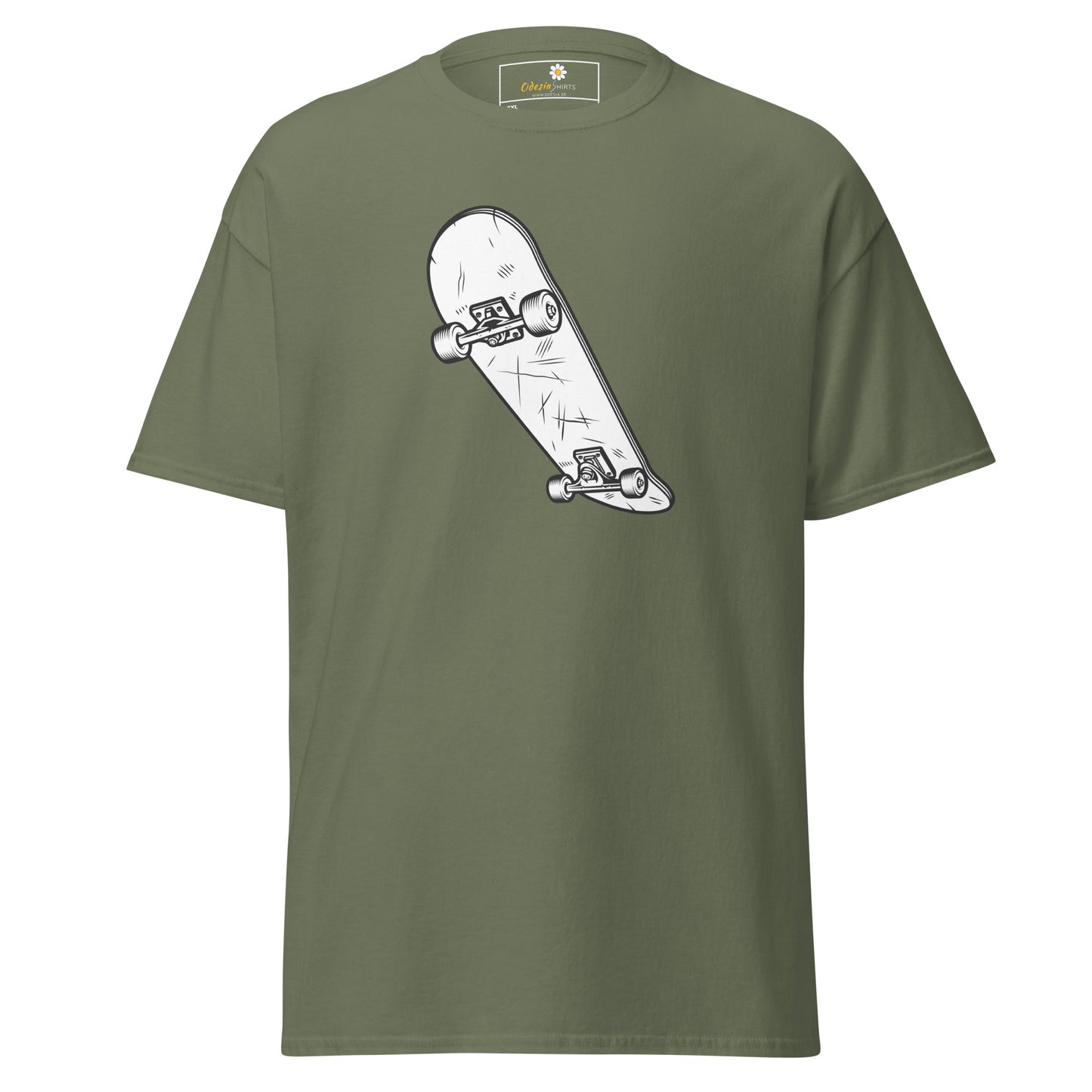Unisex classic t-shirt - SPORT SKATEBOARD YEAH - BIG