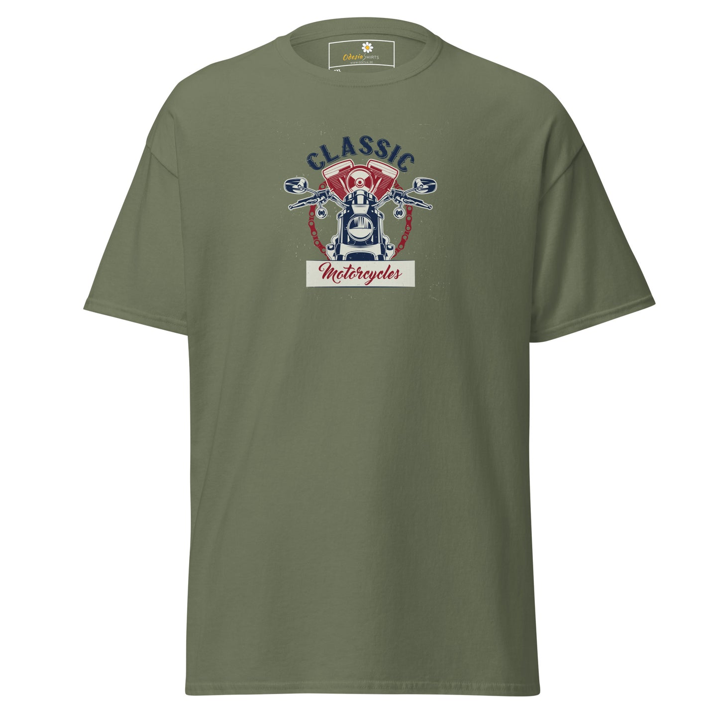 Unisex classic t-shirt - SPORT MOTORCYCLE FRONT - BIG