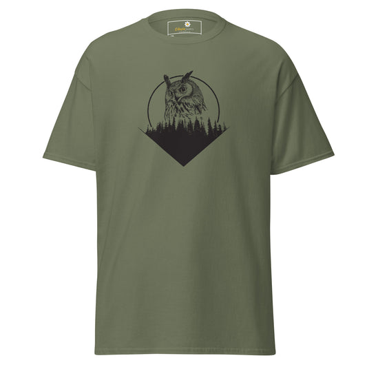 T-shirt classique unisexe - MYSTIC OWL BIRD - BIG