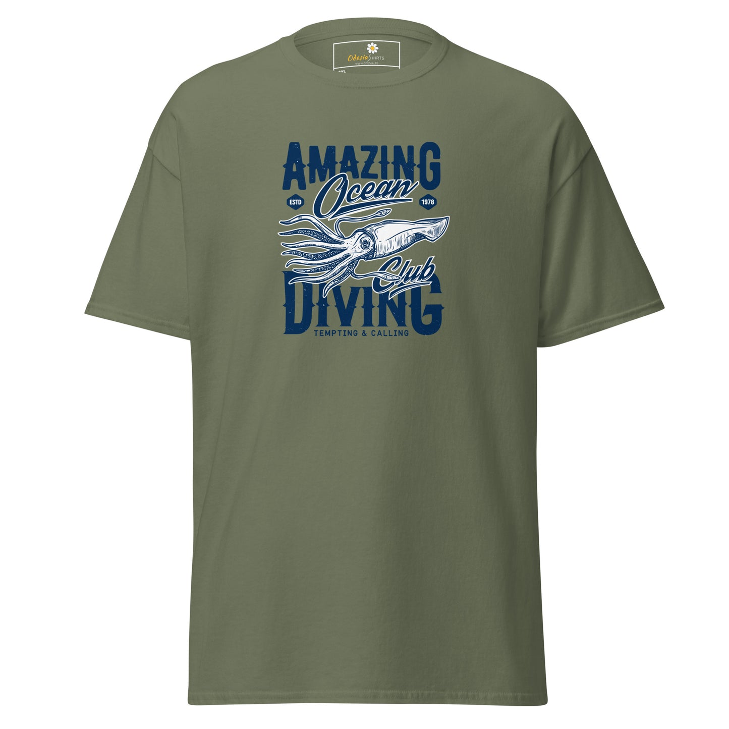 Unisex classic t-shirt - SEALIFE AMAZING DIVING - BIG
