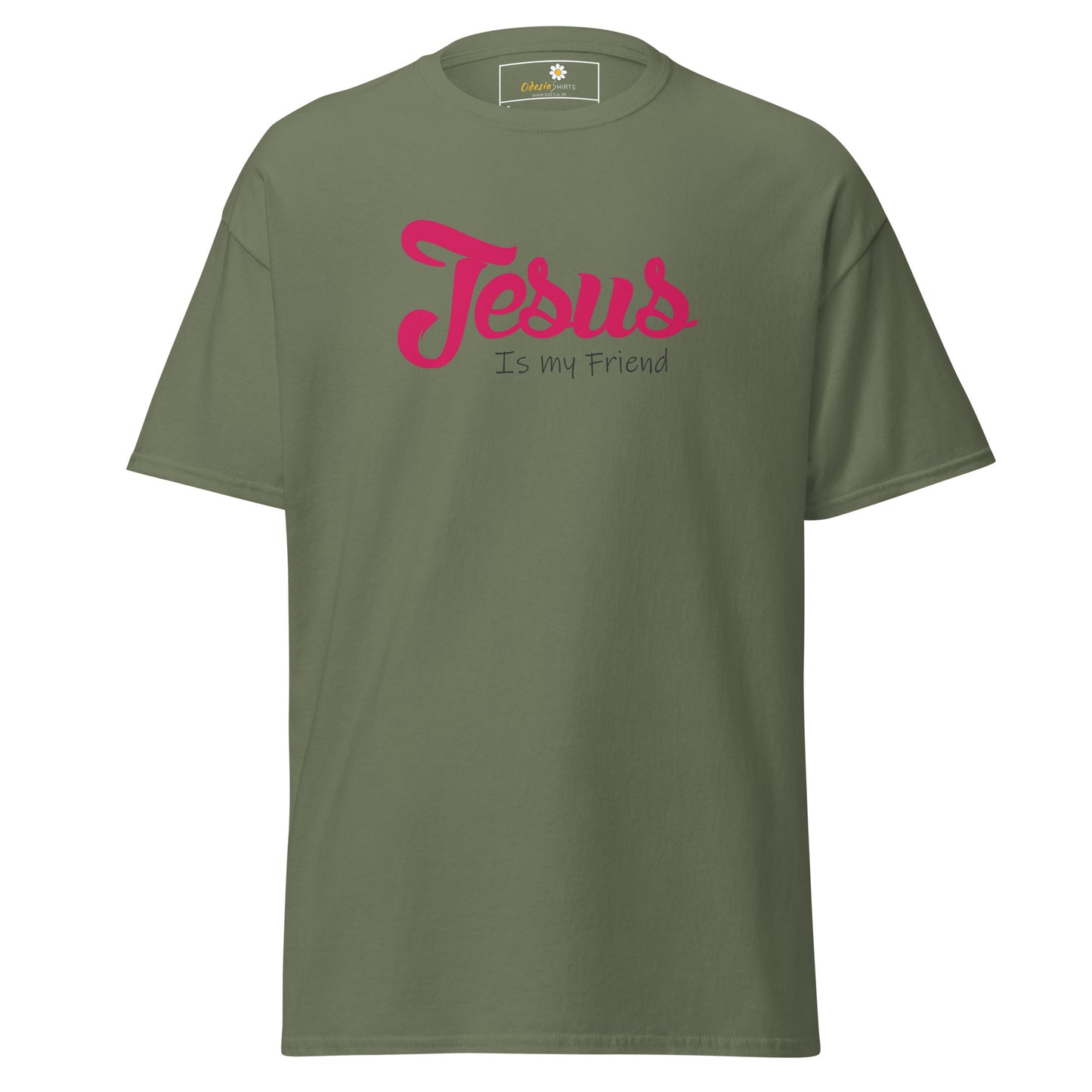Unisex classic tee - SPIRITUALITY JESUS IS MY FRIEND - REGULAR