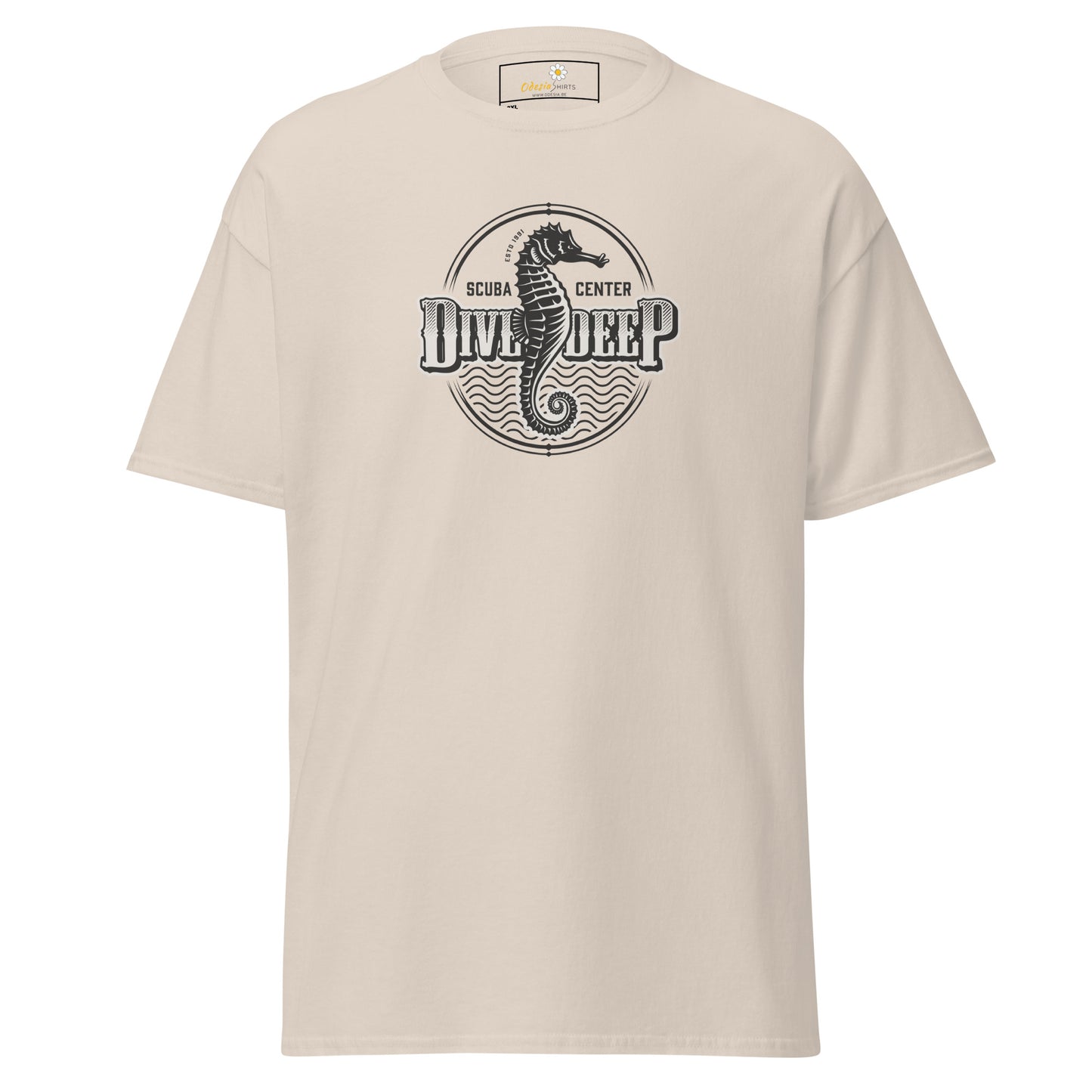 Unisex classic t-shirt - SPORT DIVE DEEP - BIG