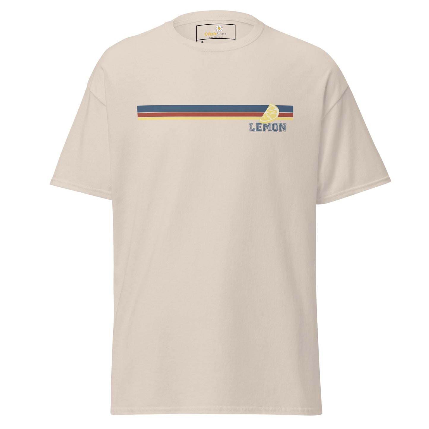 Unisex classic t-shirt - MISC LEMON LINES - BIG