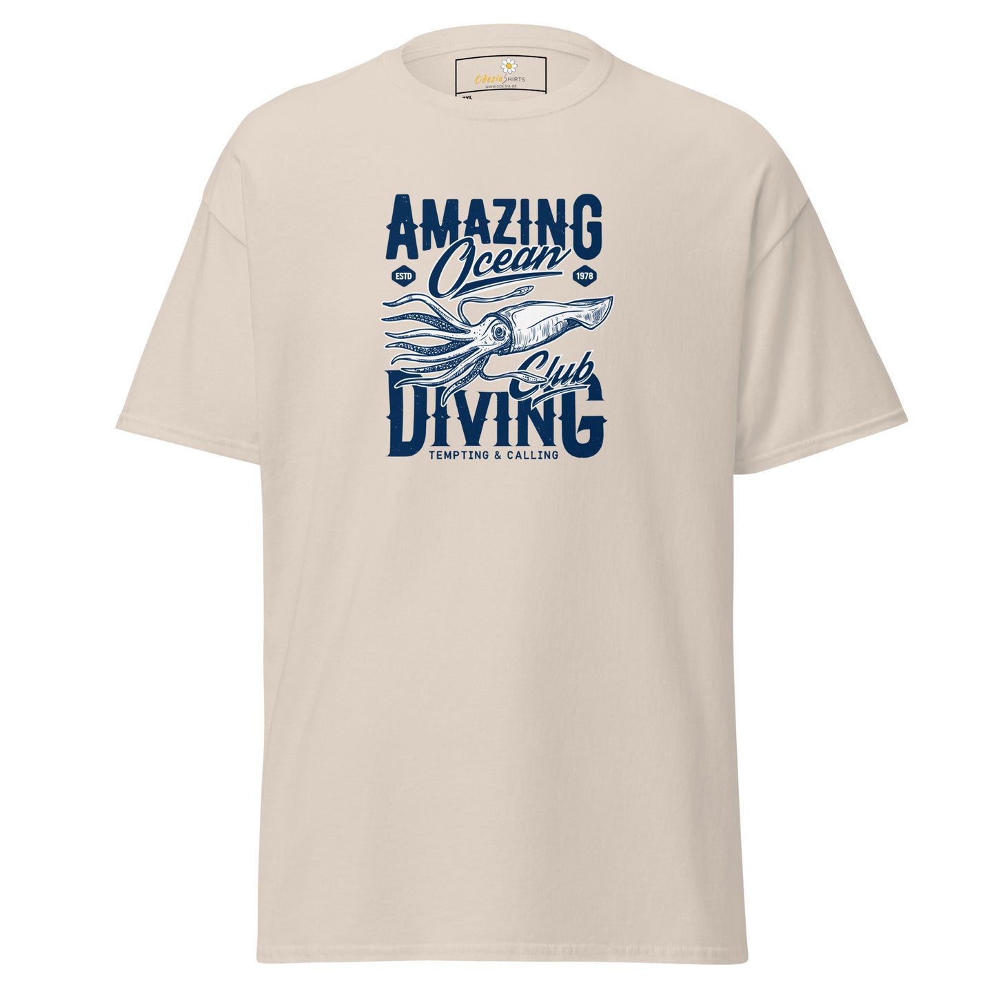 Unisex classic t-shirt - SEALIFE AMAZING DIVING - BIG