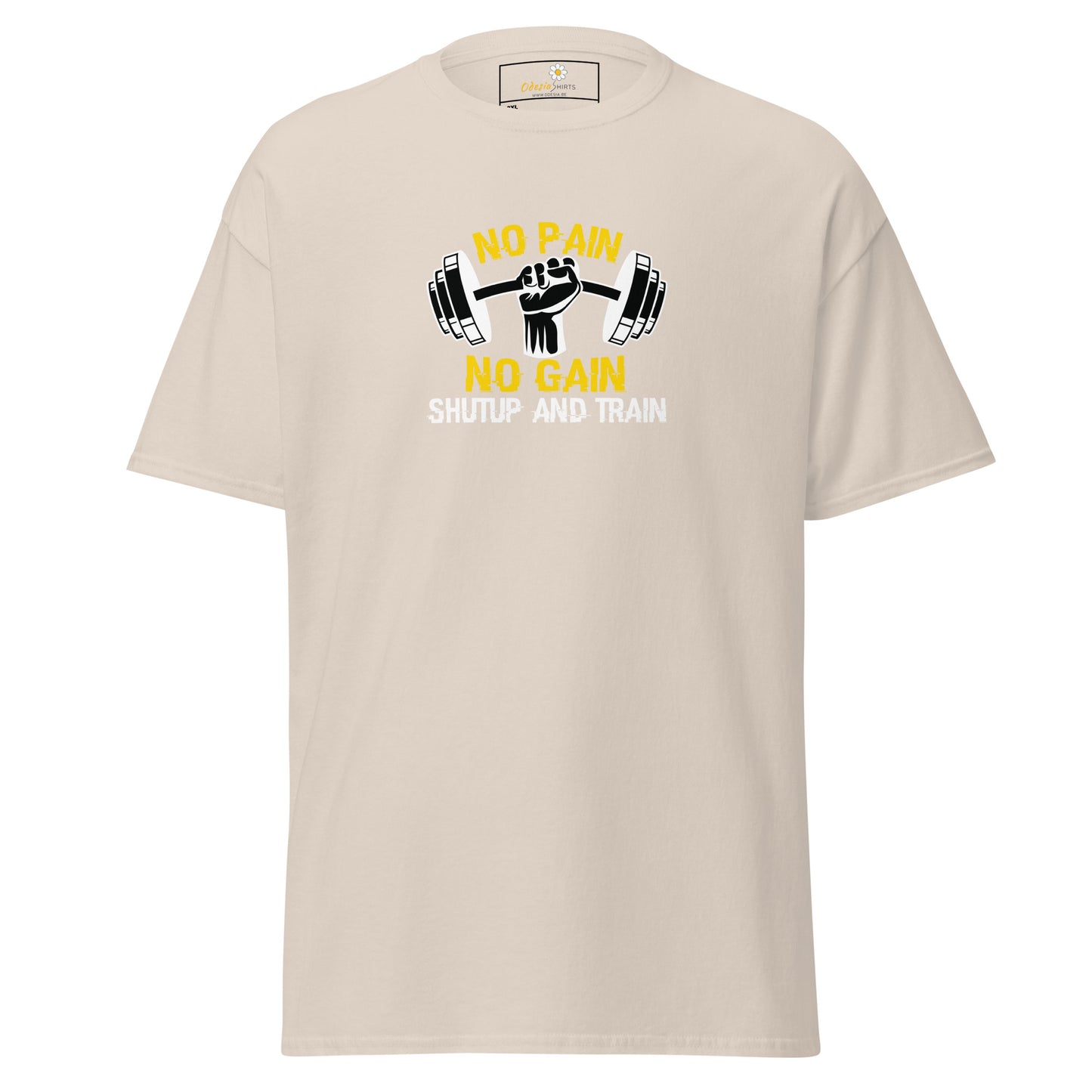 Unisex classic t-shirt - SPORT NO GAIN NO PAIN - BIG