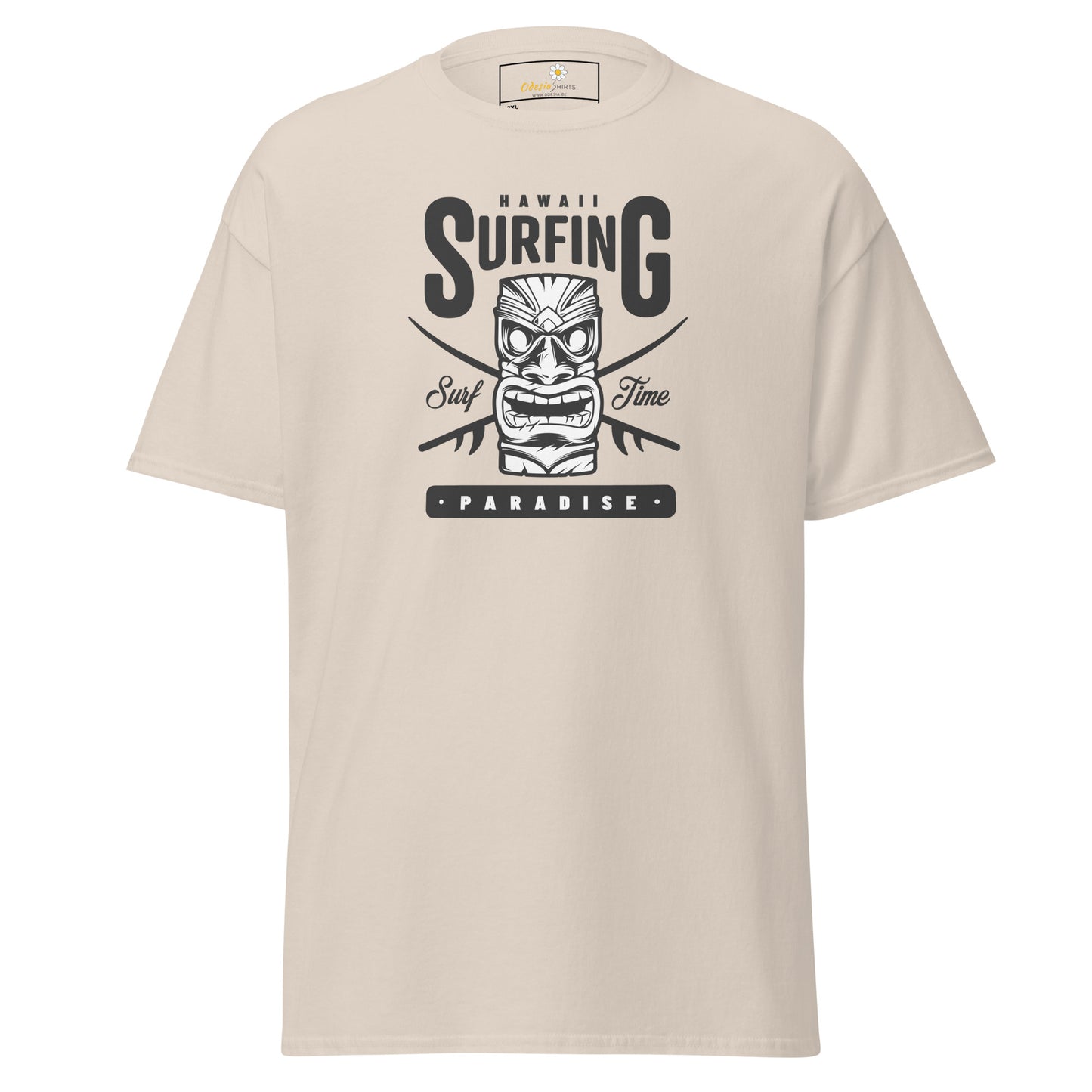 Unisex classic t-shirt - SUMMER HAWAI SURFING PARADISE - BIG