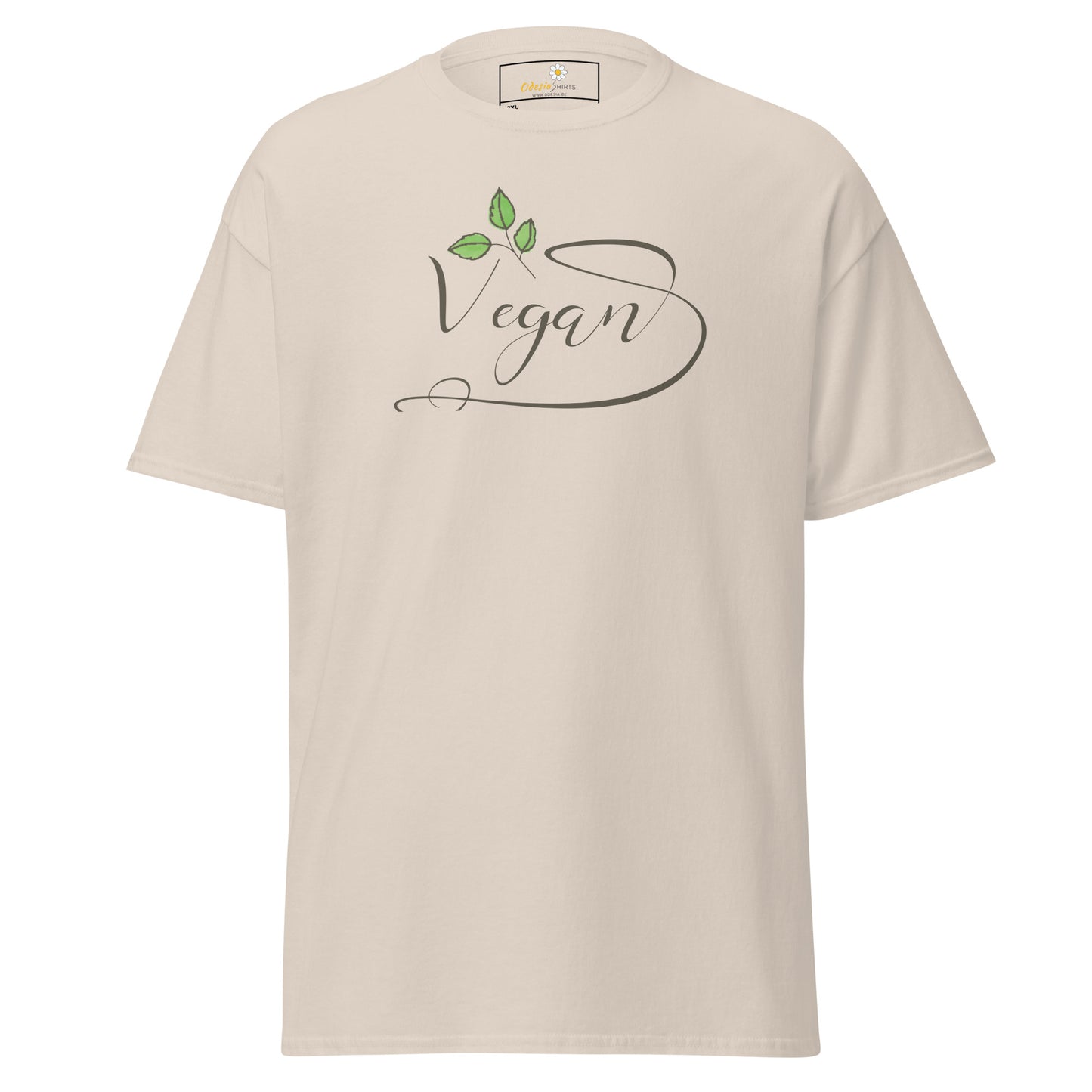 Unisex classic t-shirt - GREEN VEGAN GLORY - BIG