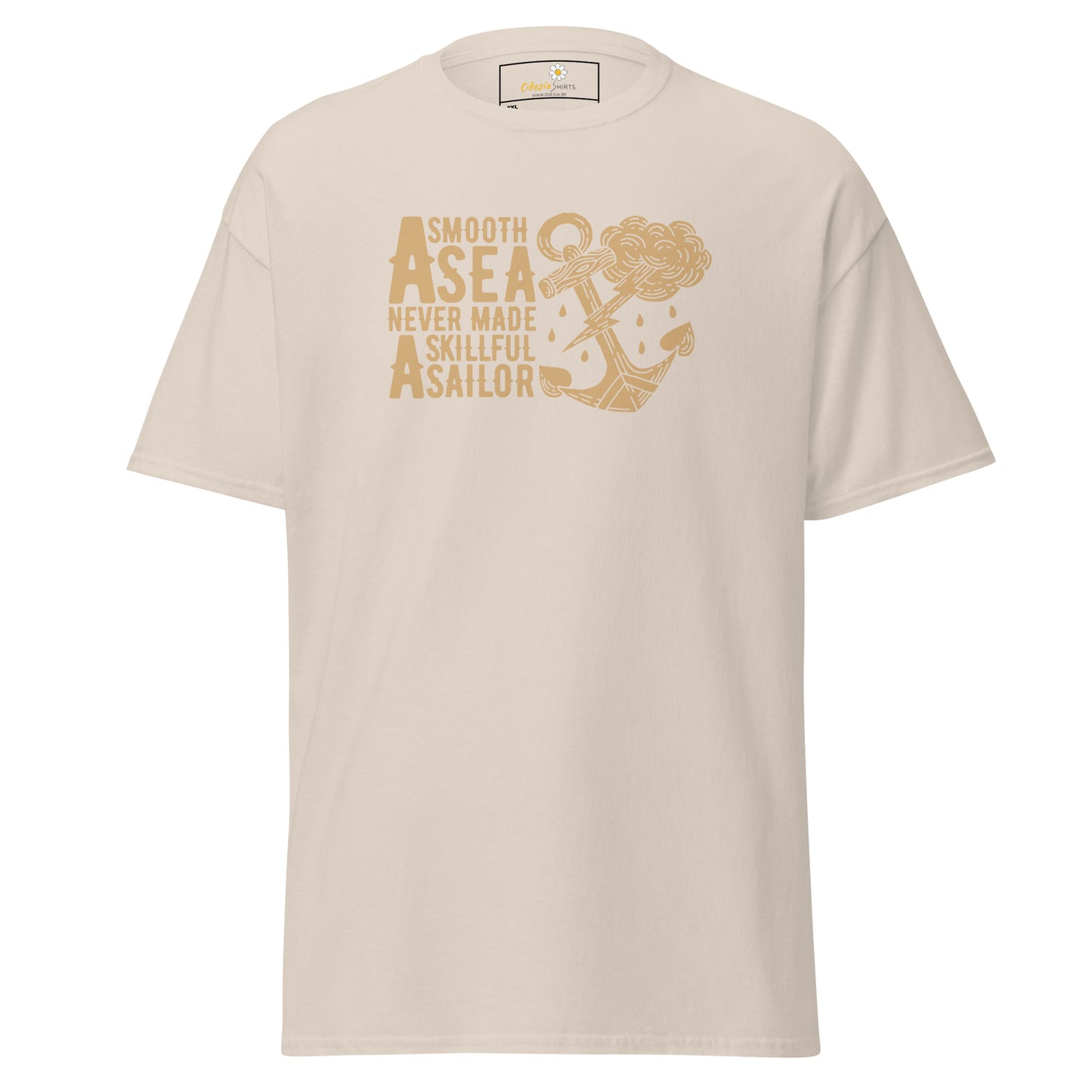 Unisex classic t-shirt - NATURE SMOOTH SEA SKILLED SAILOR - BIG