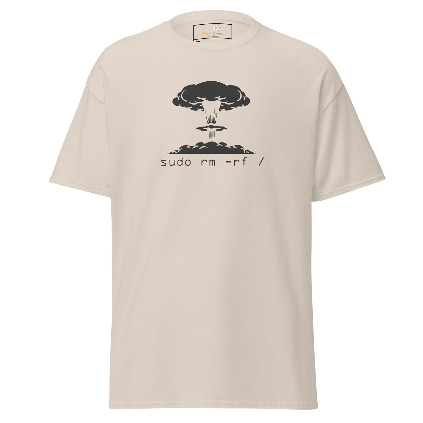 T-shirt classique unisexe - IT LINUX SUDO - GRAND