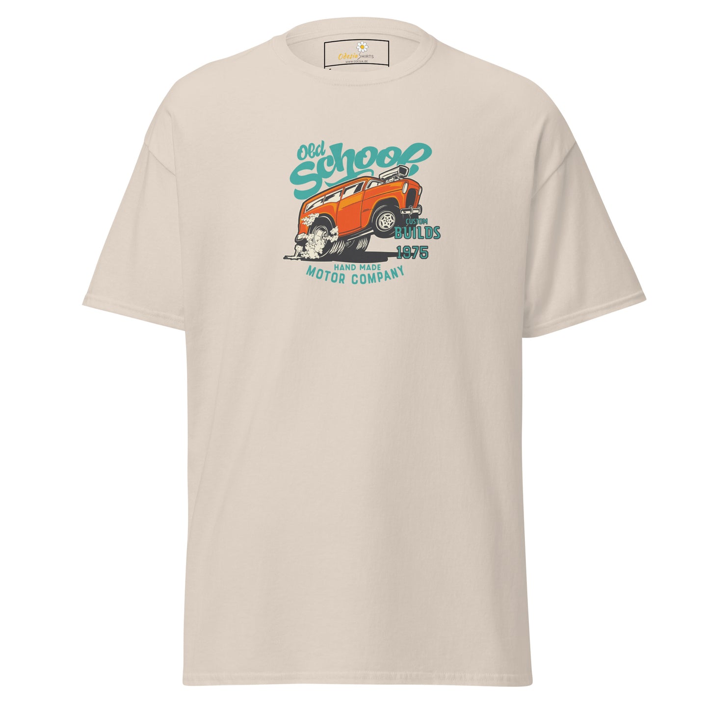 T-shirt classique unisexe - VINTAGE OLD SCHOOL MOTORS - REGULAR