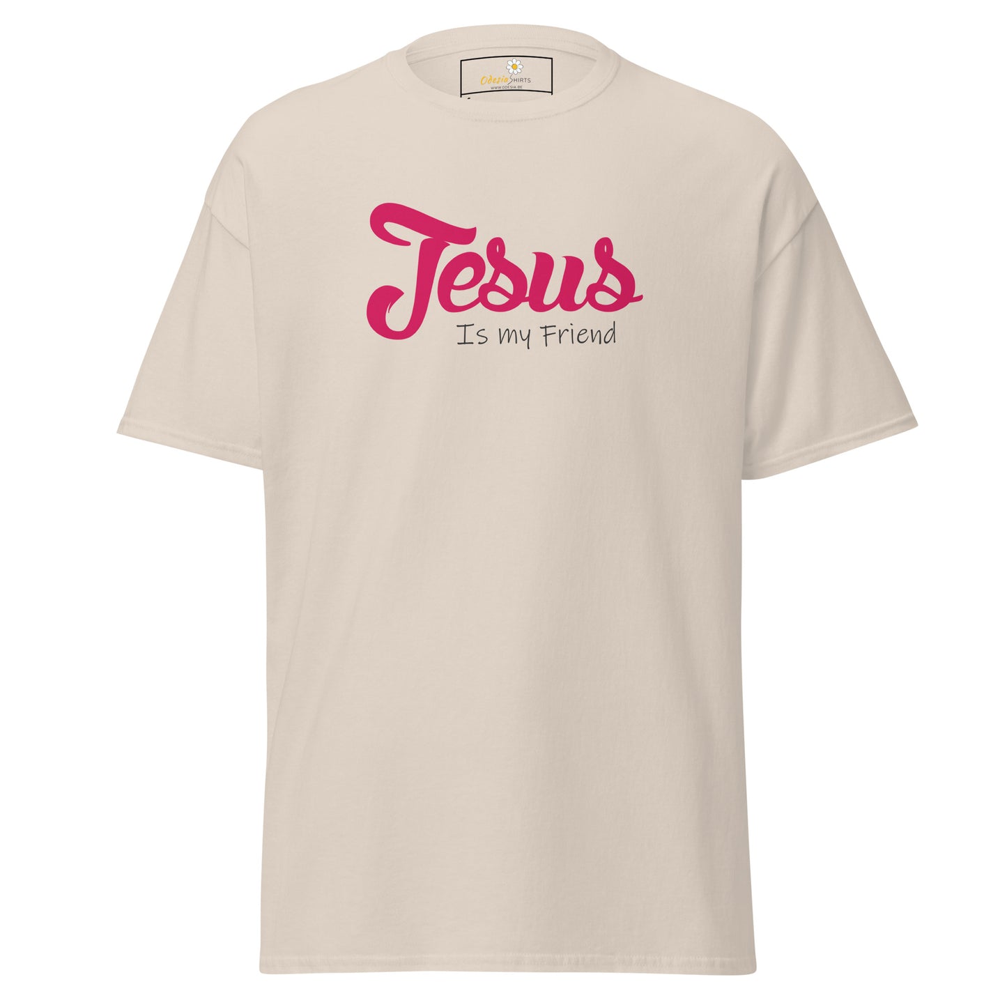 Unisex classic tee - SPIRITUALITY JESUS IS MY FRIEND - REGULAR