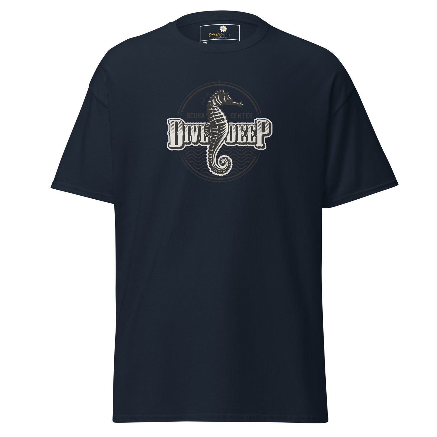 Unisex classic t-shirt - SPORT DIVE DEEP - BIG