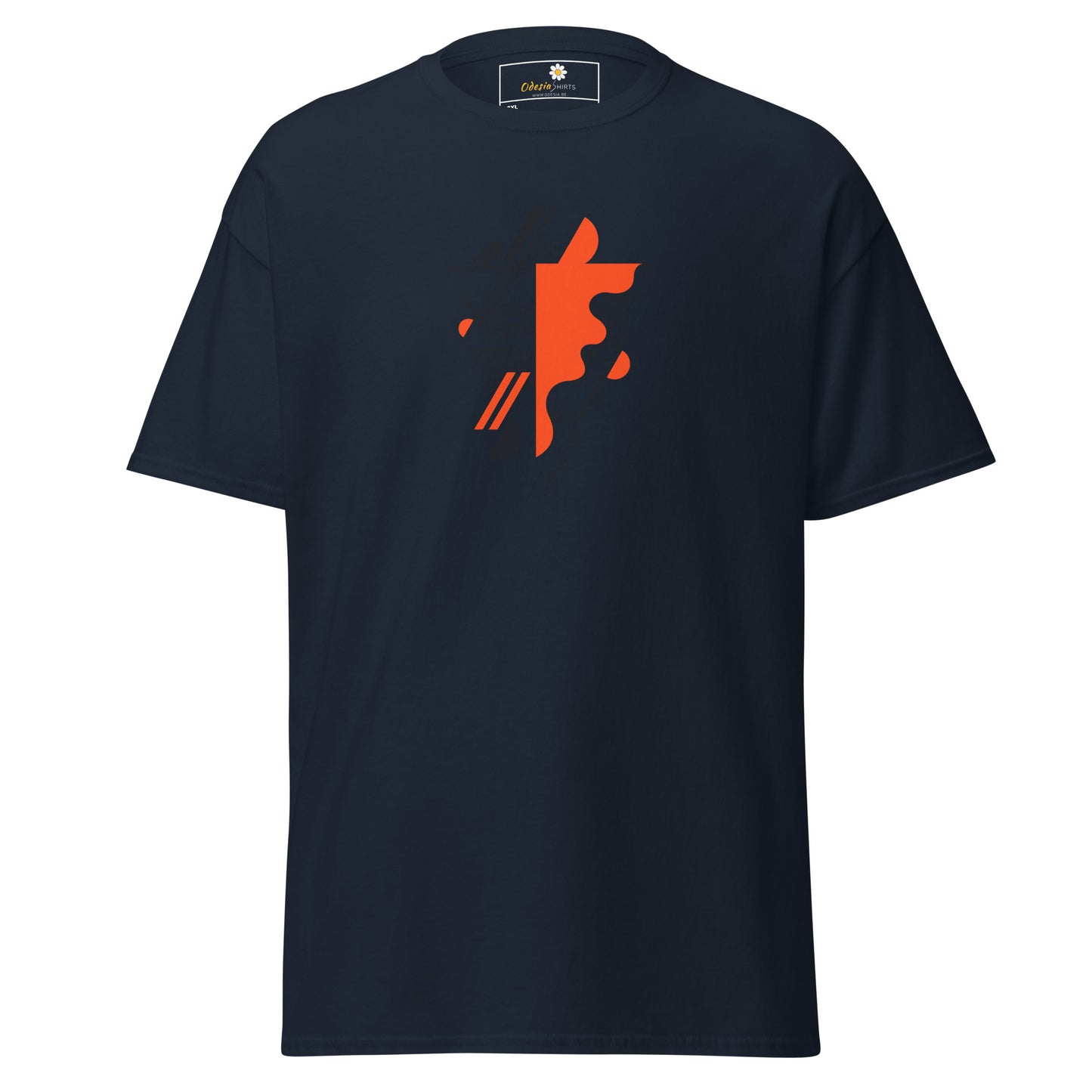Unisex classic t-shirt - ABSTRACT SHAPES AND COLORS - BIG