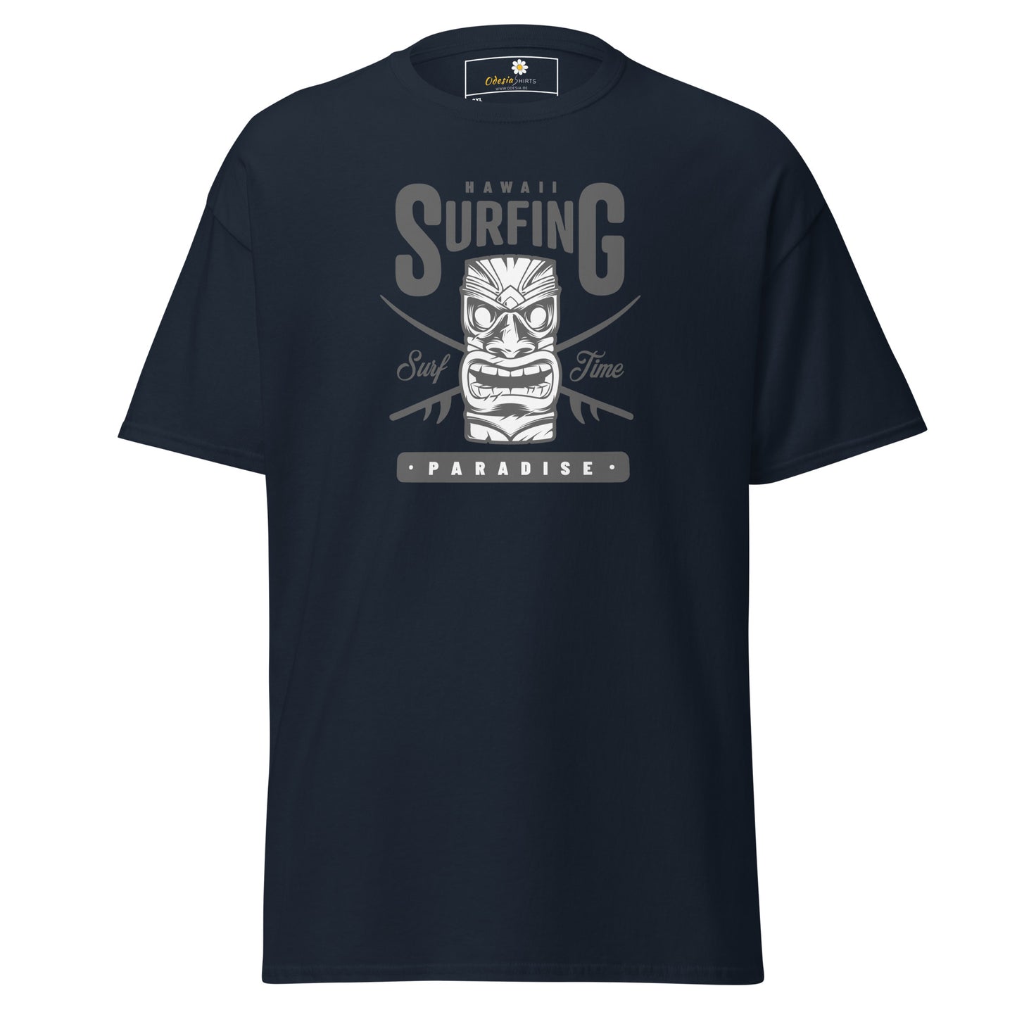 Unisex classic t-shirt - SUMMER HAWAI SURFING PARADISE - BIG