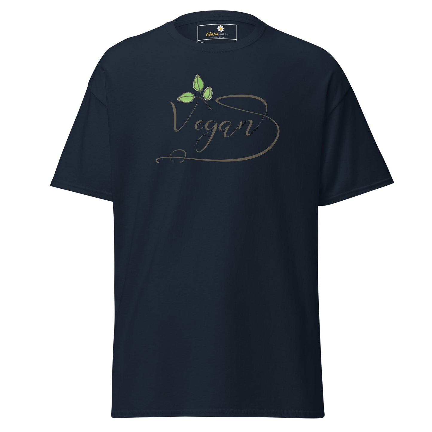 Unisex classic t-shirt - GREEN VEGAN GLORY - BIG
